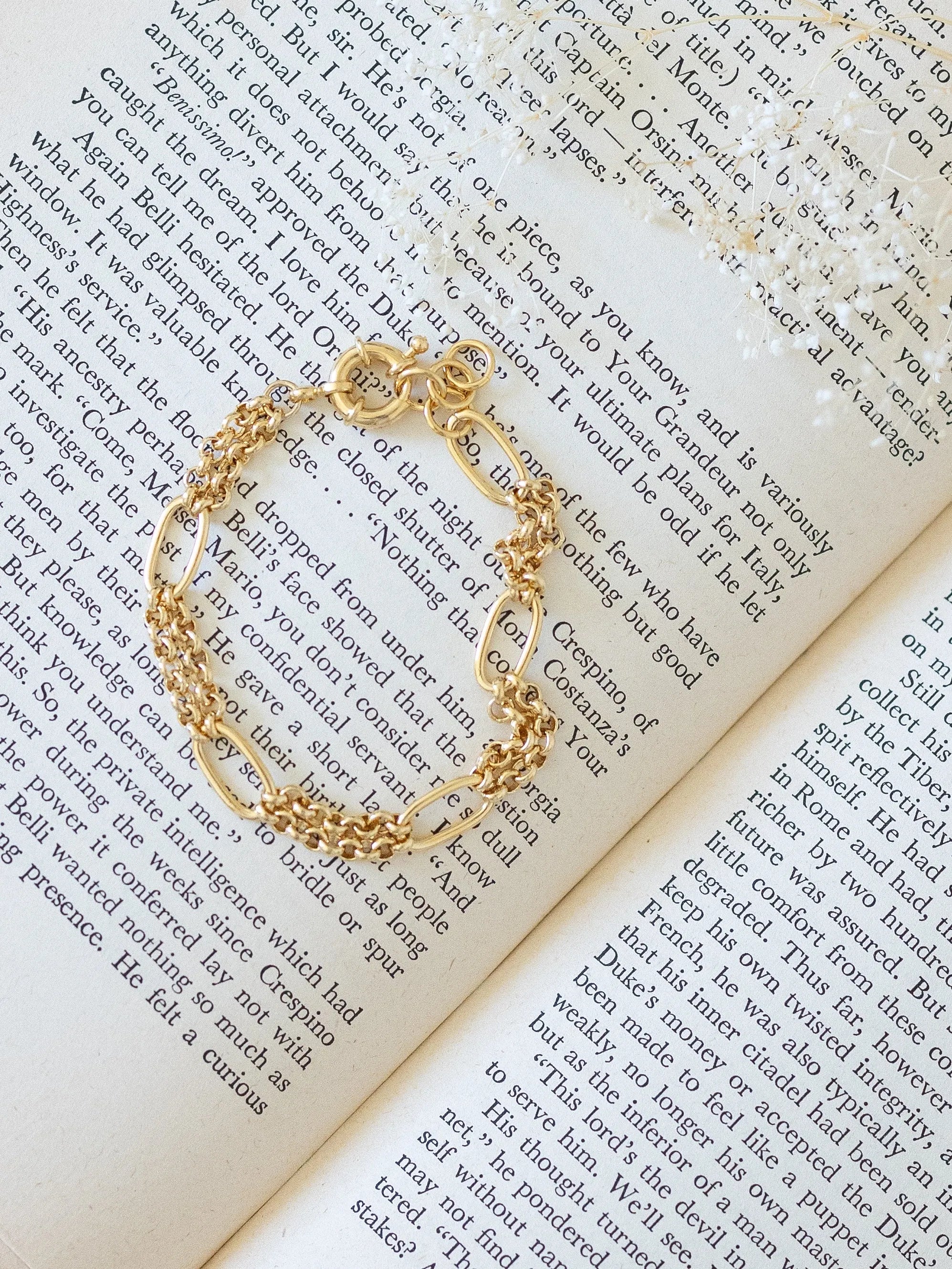 JUNE BR-Bracelets- Bijoux dorés -Les Petites Pampilles