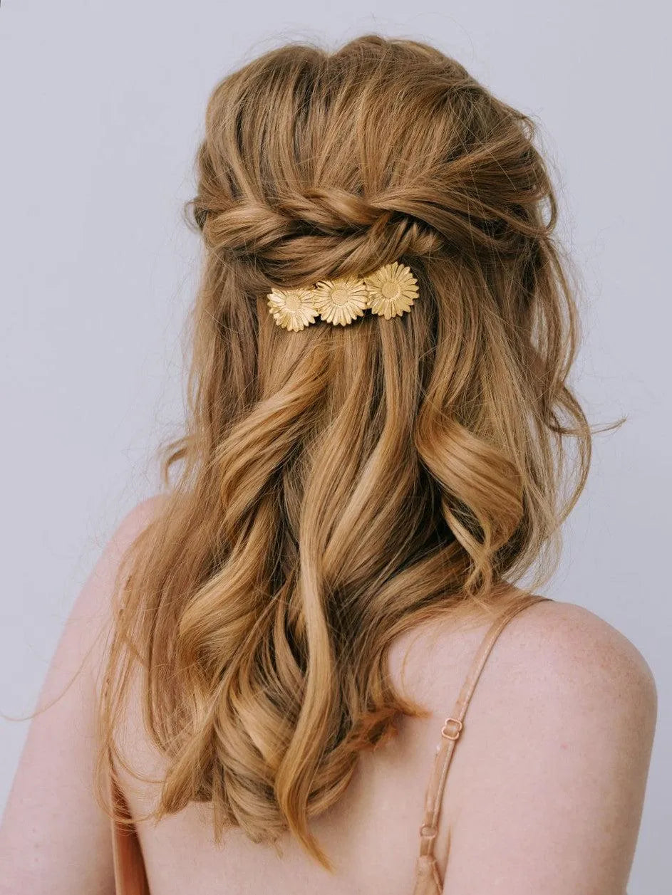 SOLANGE BARRETTE-Doré-Les Petites Pampilles