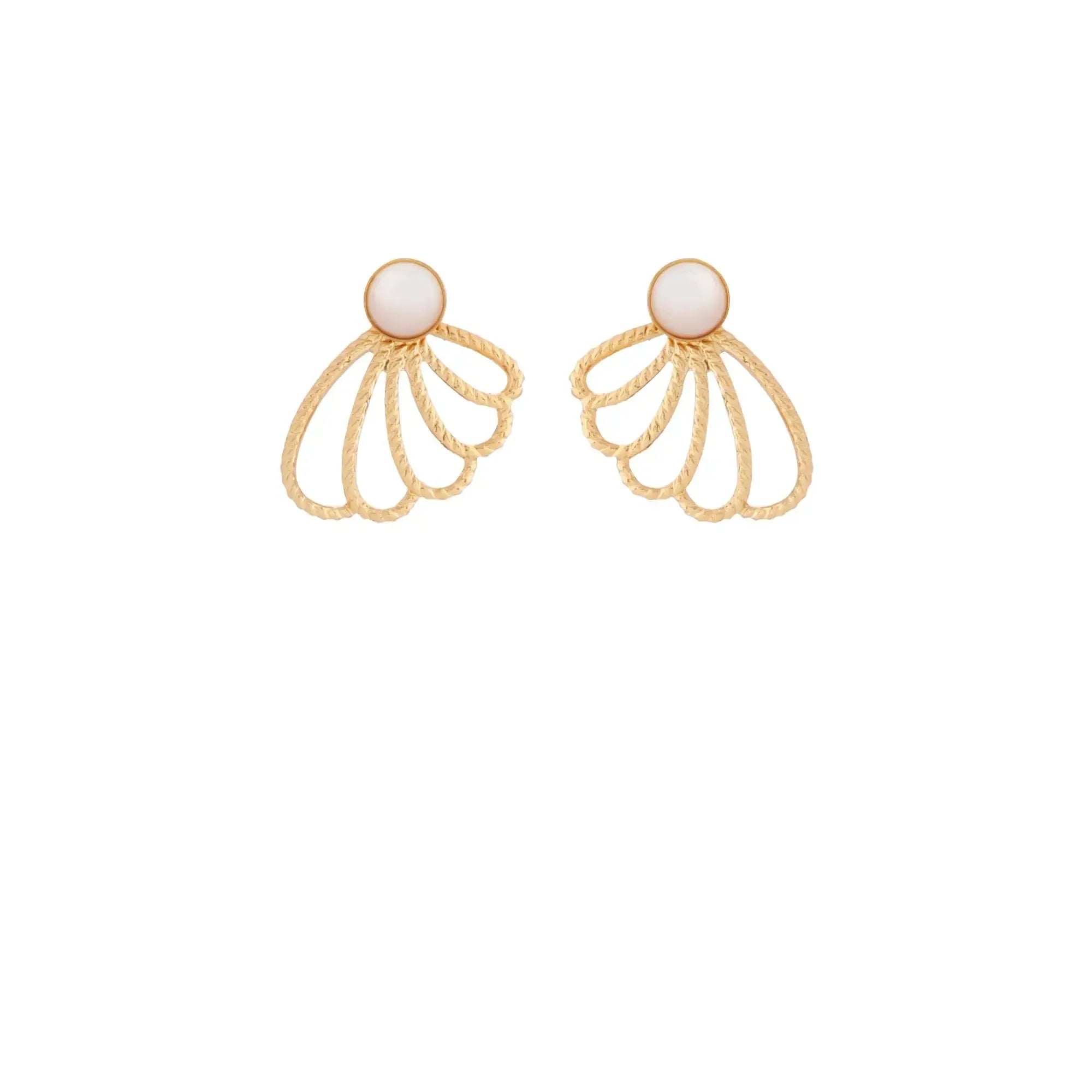 2 en 1 ROCHELLE MIX BO-BO / Earrings-Les Petites Pampilles