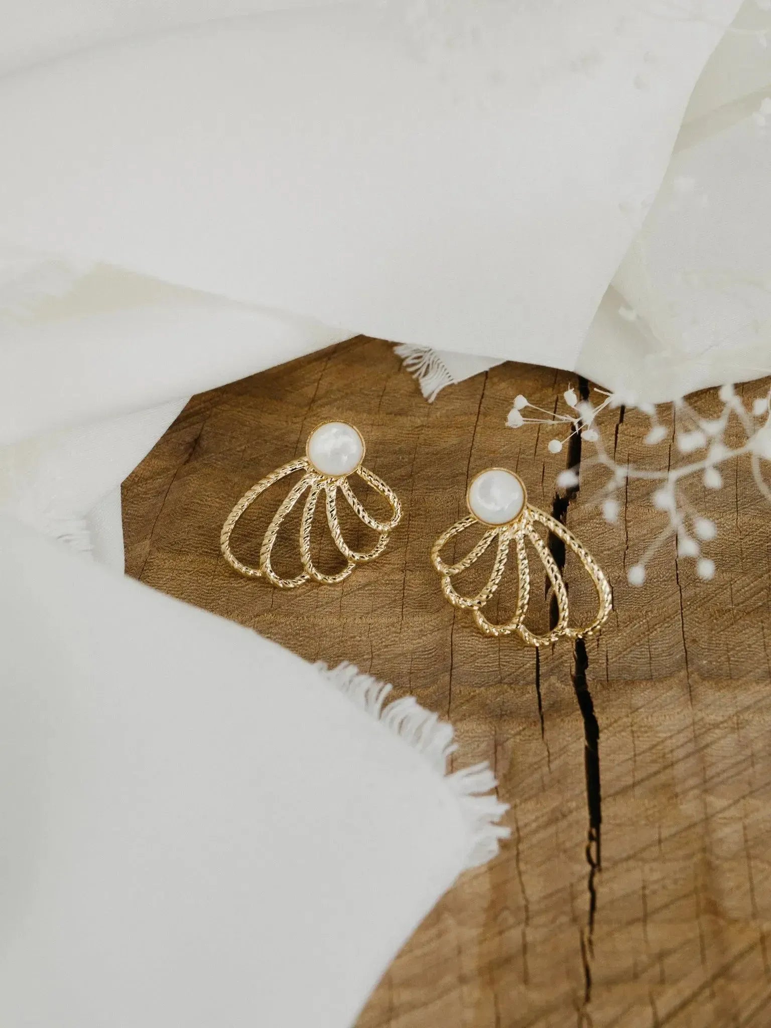 2 en 1 ROCHELLE MIX BO-BO / Earrings-Les Petites Pampilles