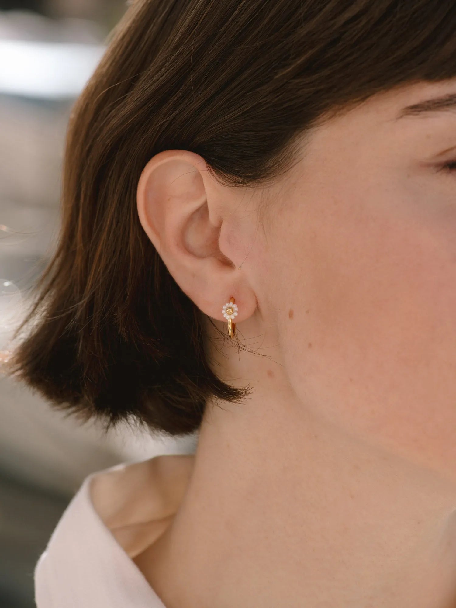 ANEA MINI CREOLES-BO / Earrings-Les Petites Pampilles