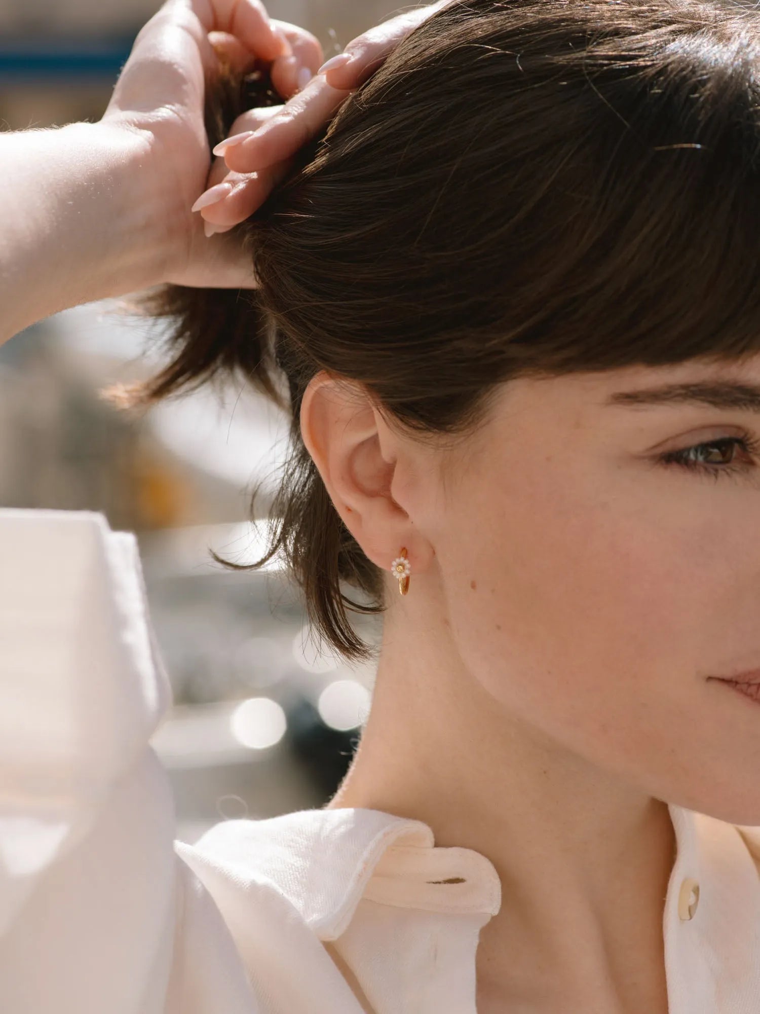 ANEA MINI CREOLES-BO / Earrings-Les Petites Pampilles