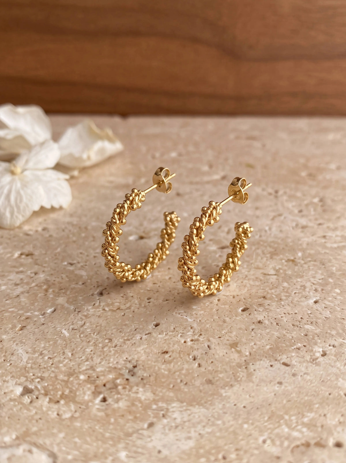 AURELYS CREOLES-BO / Earrings-Les Petites Pampilles