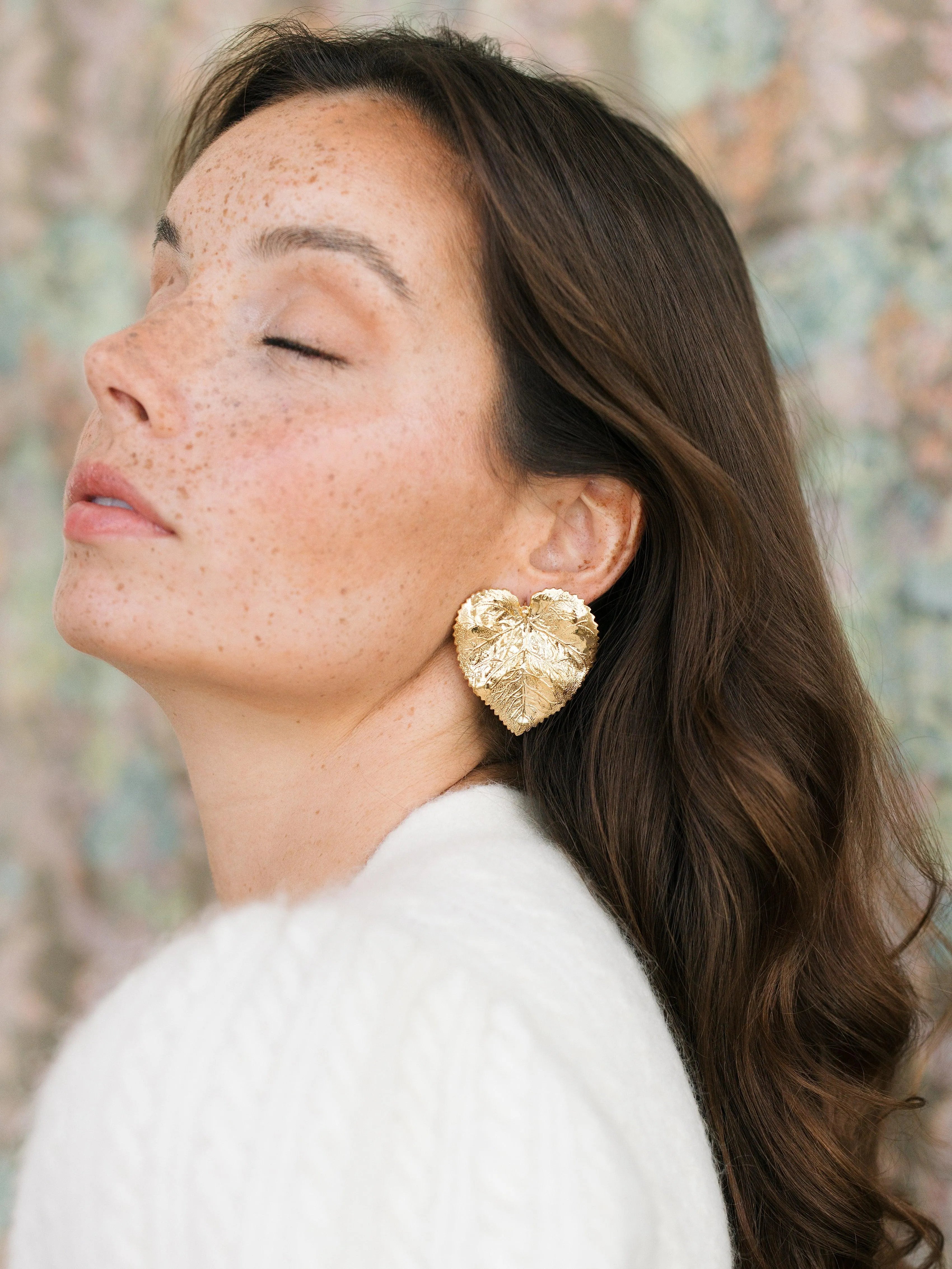 AZALEE BO-BO / Earrings- Bijoux dorés -Les Petites Pampilles