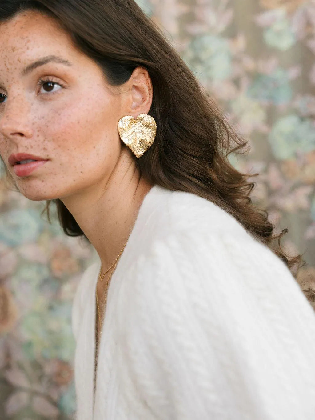 AZALEE BO-BO / Earrings- Bijoux dorés -Les Petites Pampilles