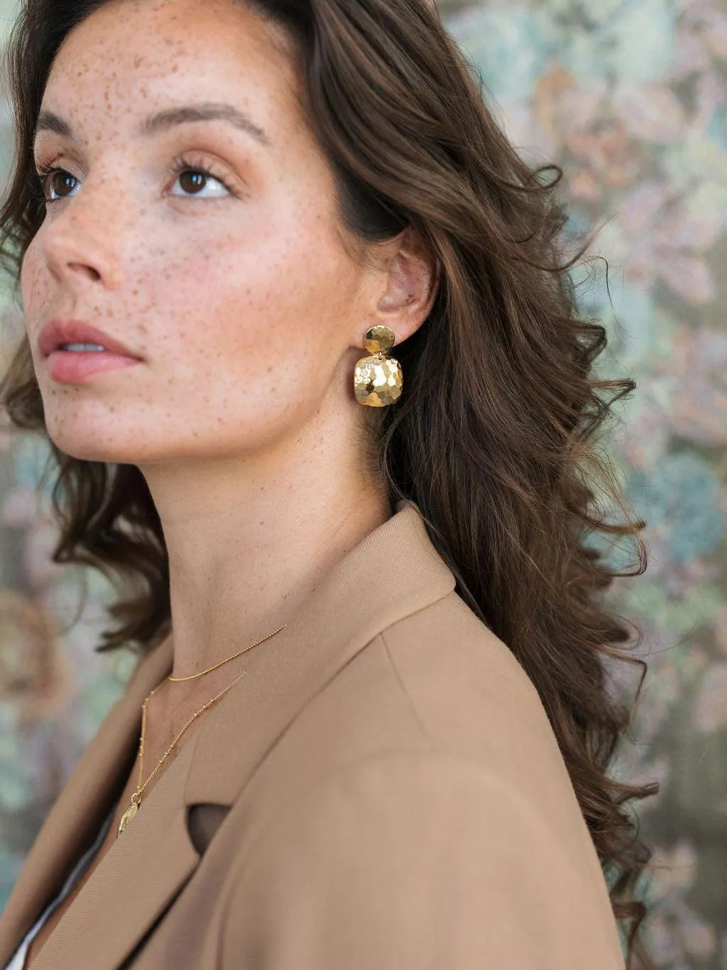 BERINE BO-BO / Earrings- Bijoux dorés -Les Petites Pampilles