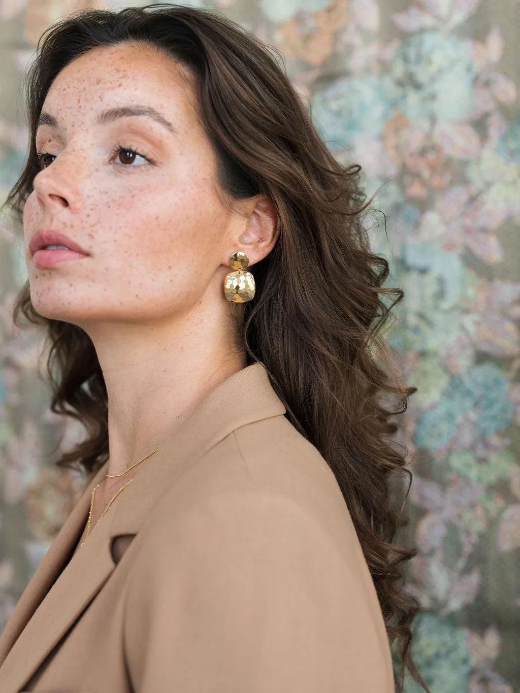 BERINE BO-BO / Earrings- Bijoux dorés -Les Petites Pampilles