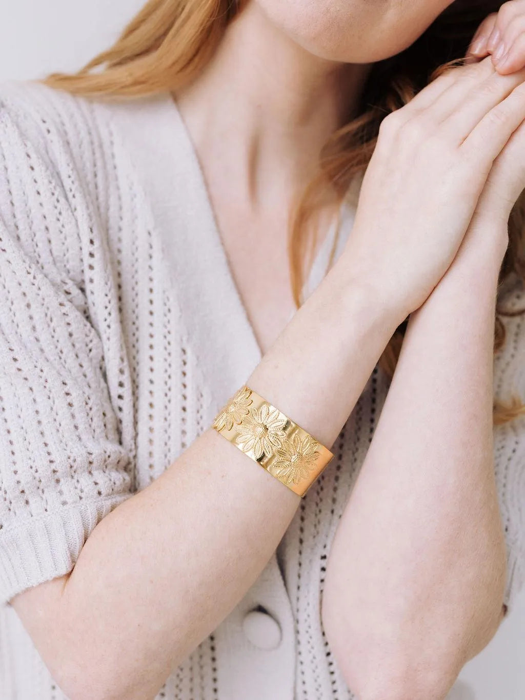 BIANCA JONC-Doré-Les Petites Pampilles