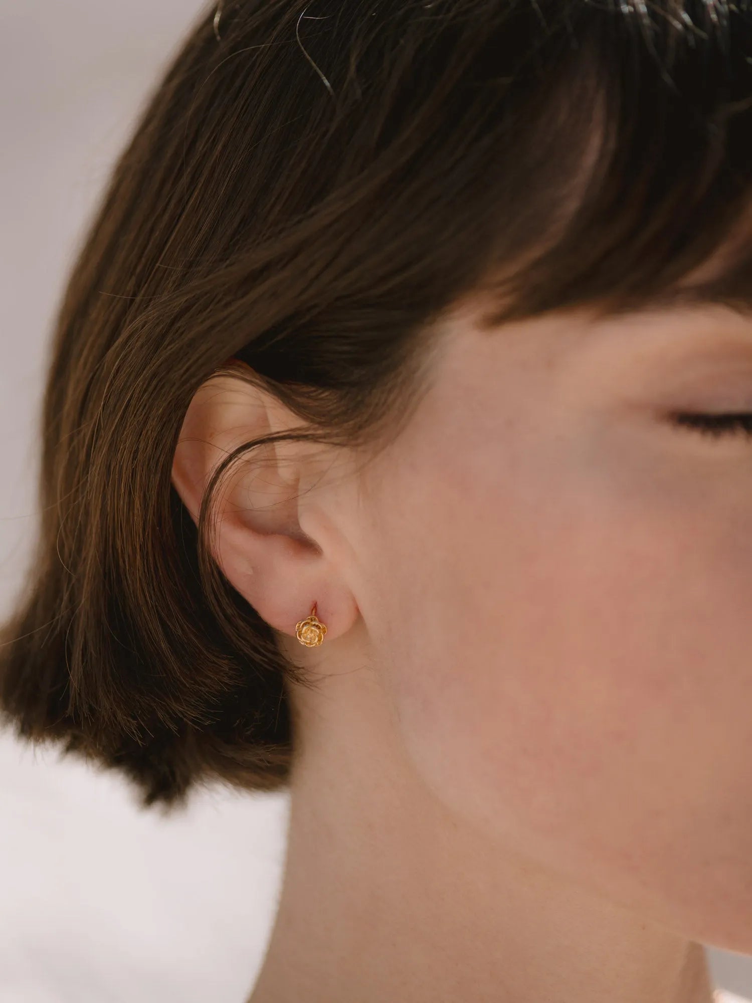 BLOUMEA MINI CREOLES-BO / Earrings-Les Petites Pampilles