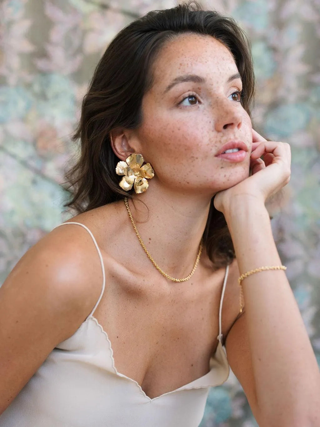 VIALA BO-BO / Earrings- Bijoux dorés -Les Petites Pampilles