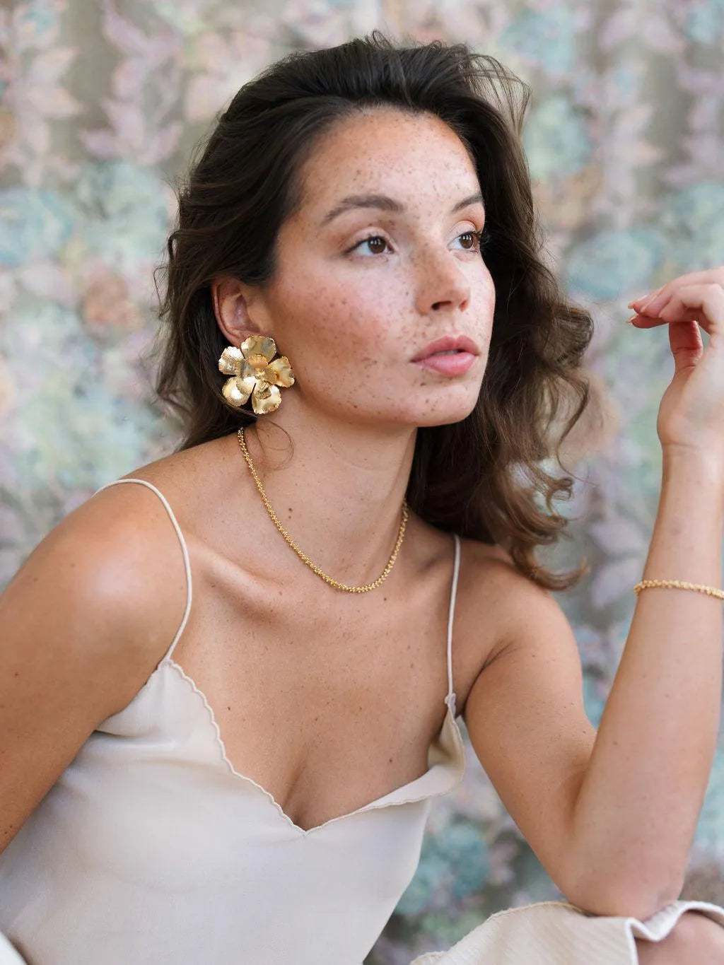 VIALA BO-BO / Earrings- Bijoux dorés -Les Petites Pampilles