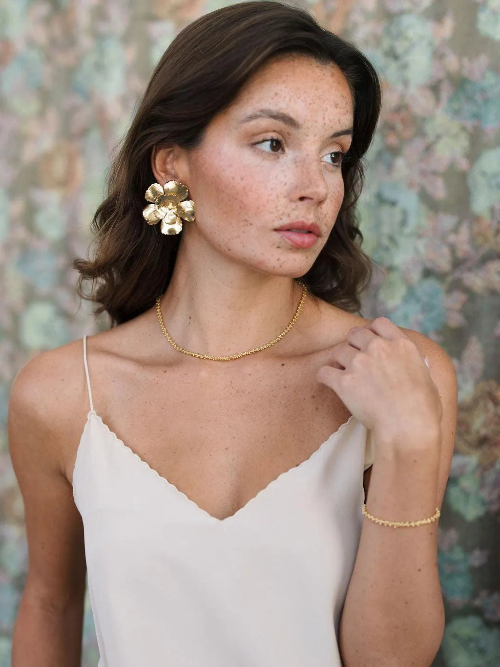 VIALA BO-BO / Earrings- Bijoux dorés -Les Petites Pampilles