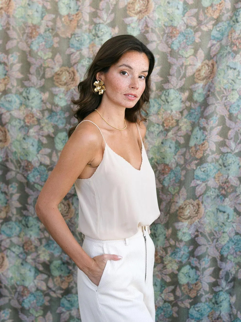 VIALA BO-BO / Earrings- Bijoux dorés -Les Petites Pampilles