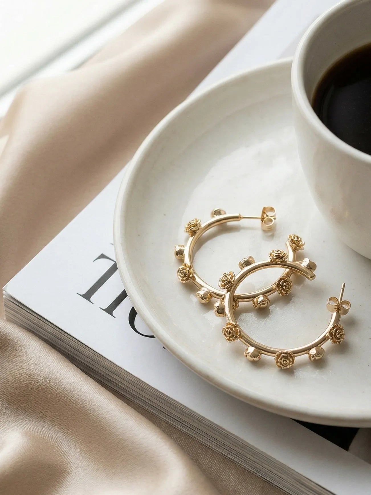 ECLOSIA CREOLES-BO / Earrings-Les Petites Pampilles