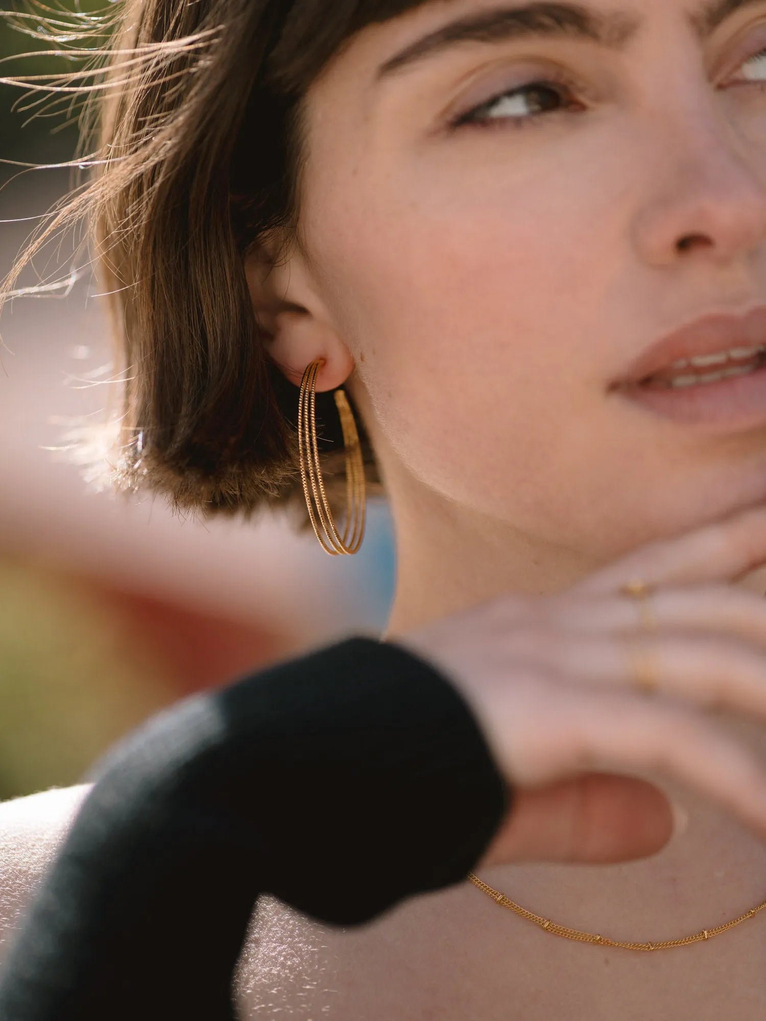 EFIA CREOLES-BO / Earrings-Les Petites Pampilles