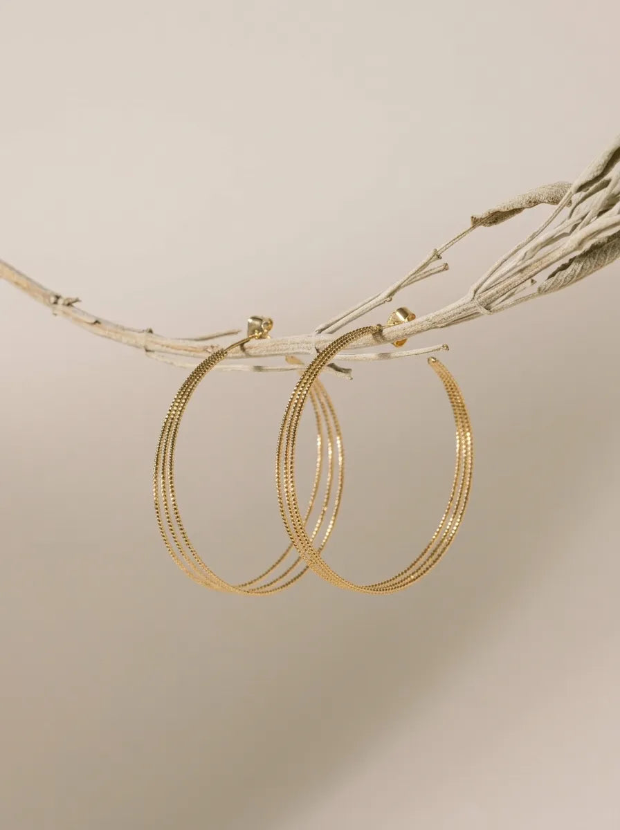 EFIA CREOLES-BO / Earrings-Les Petites Pampilles