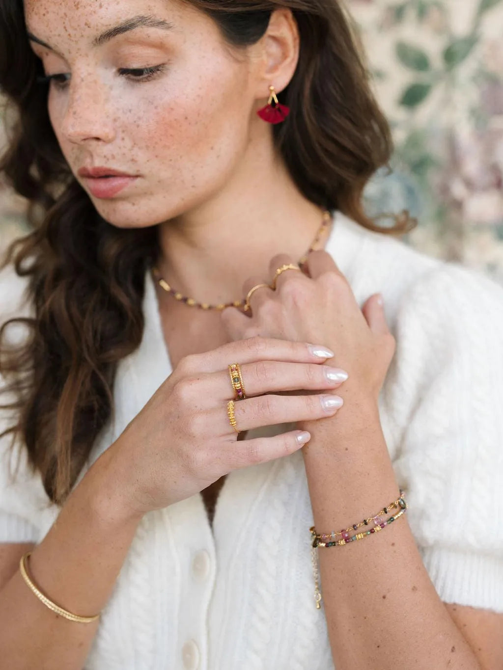 ESMEE BA-Bagues / rings- Bijoux dorés -Les Petites Pampilles