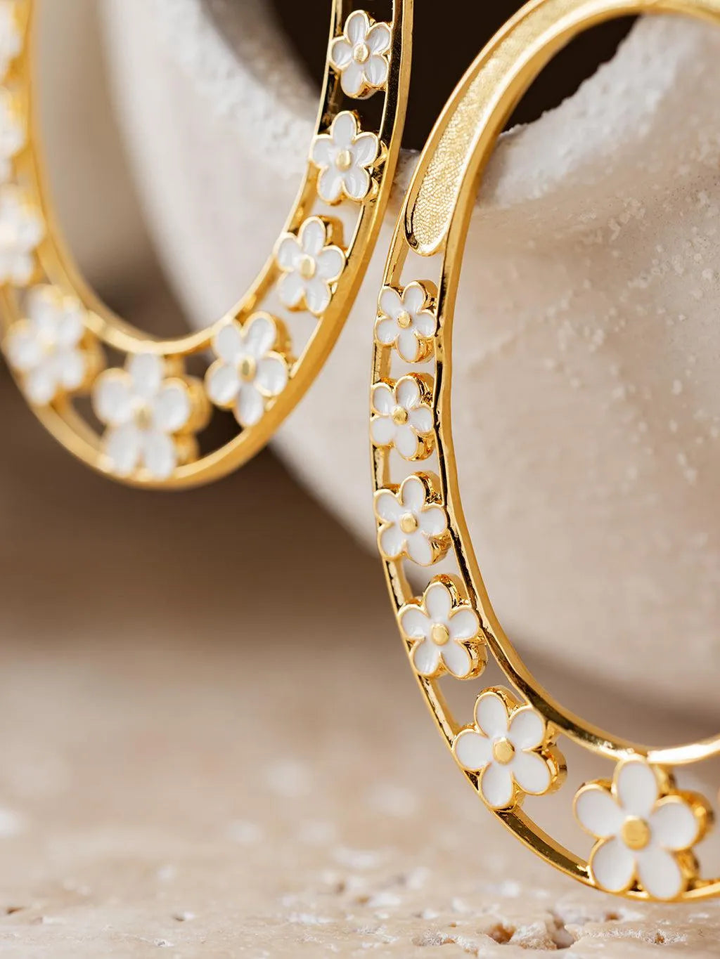 HERMANCE BO-BO / Earrings- Bijoux dorés -Les Petites Pampilles