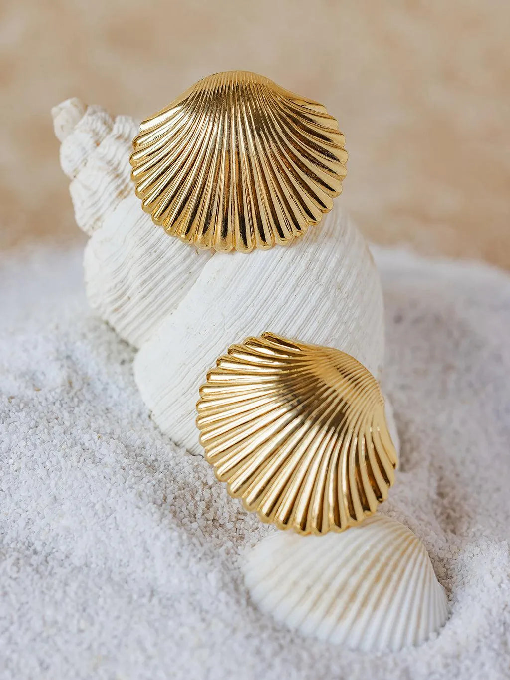 HOANI BO-BO / Earrings- Bijoux dorés -Les Petites Pampilles