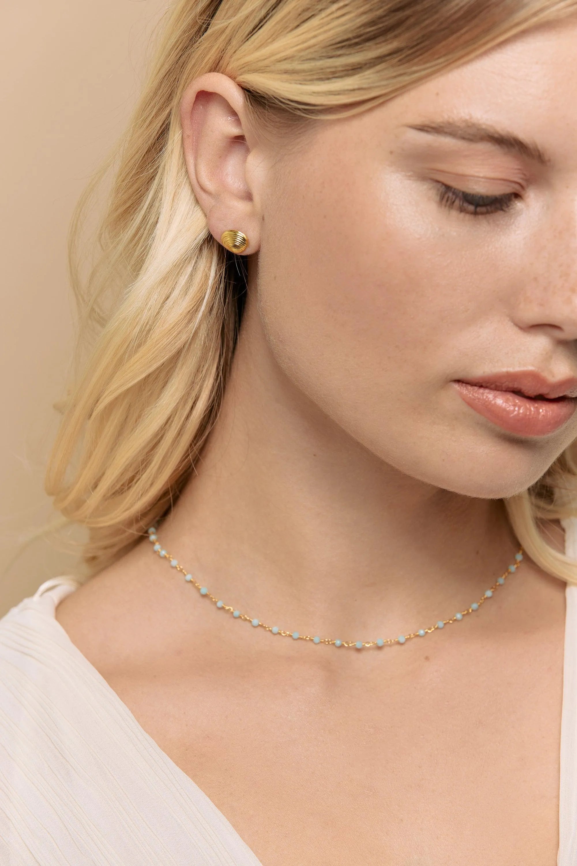 JOANEL BO-BO / Earrings- Bijoux dorés -Les Petites Pampilles