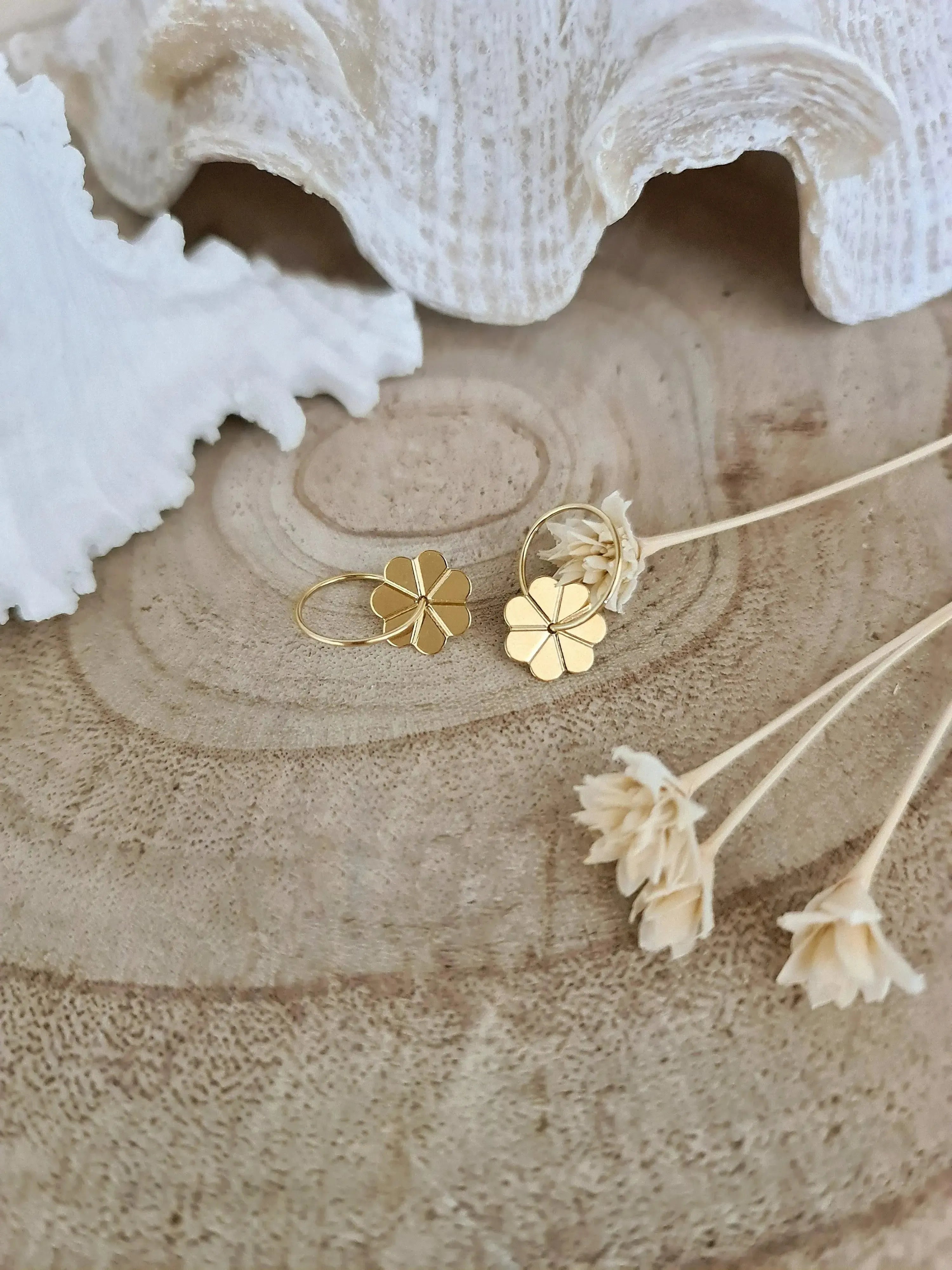 LITTLE FLEURETTES BO-BO / Earrings-Les Petites Pampilles