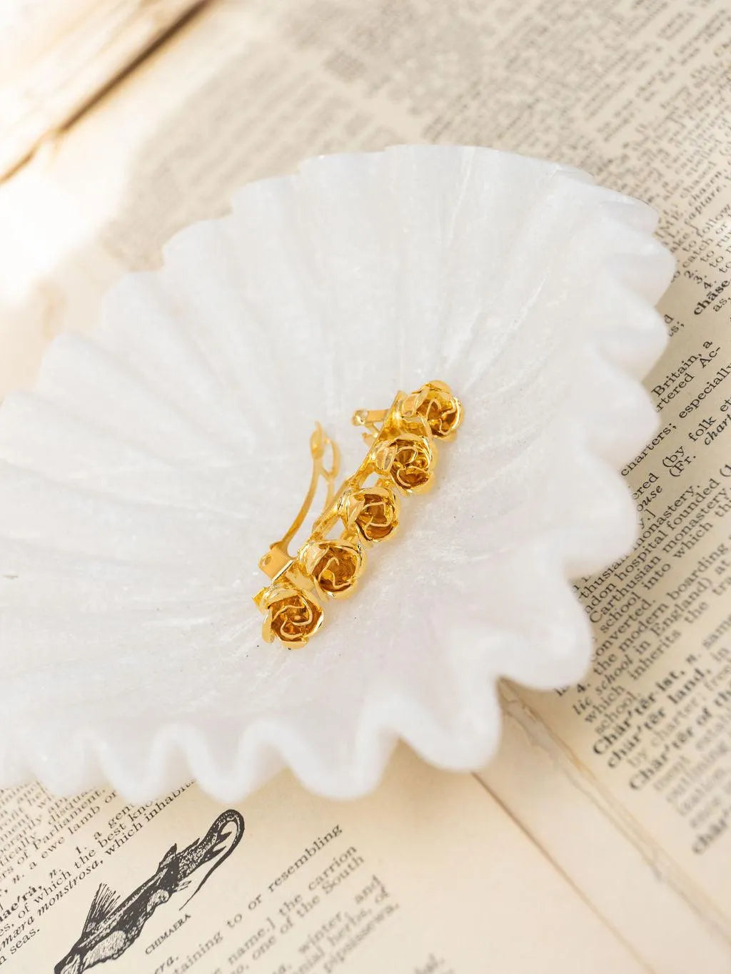 MAEVE BARRETTE-Doré-Les Petites Pampilles