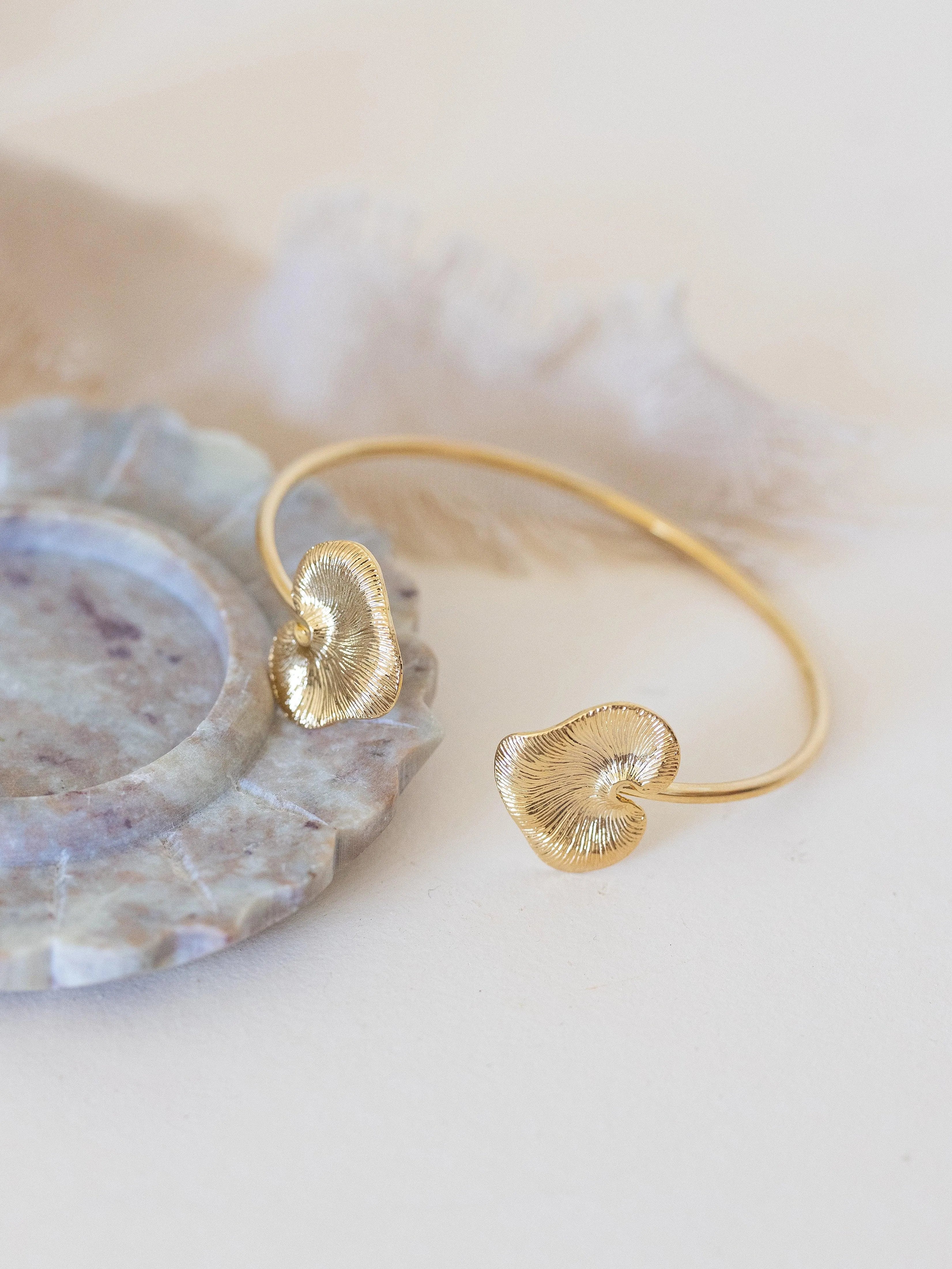 MALIA JONC-Bracelets- Bijoux dorés -Les Petites Pampilles