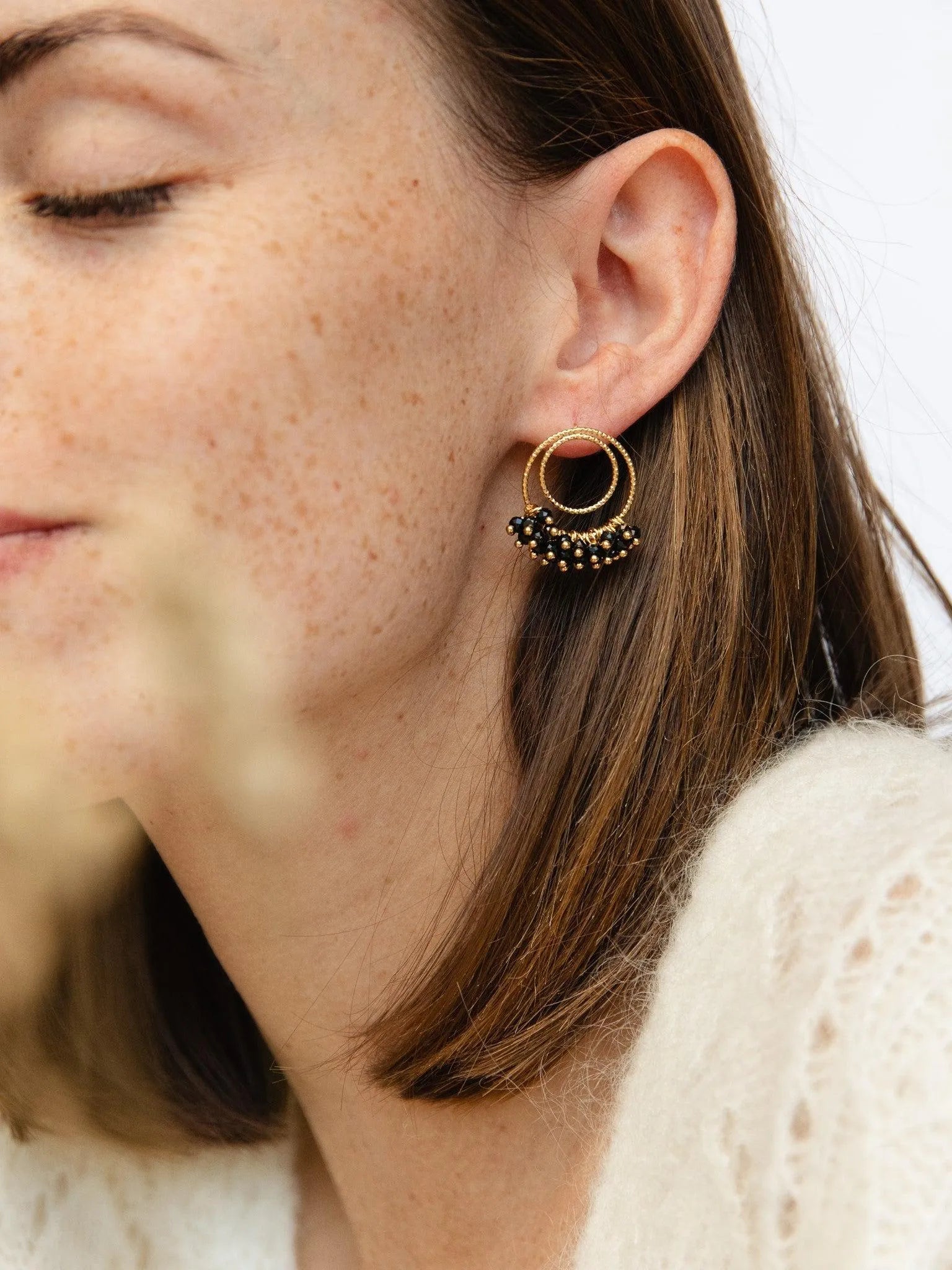 MINI GROSEILLES BO-BO / Earrings-Les Petites Pampilles