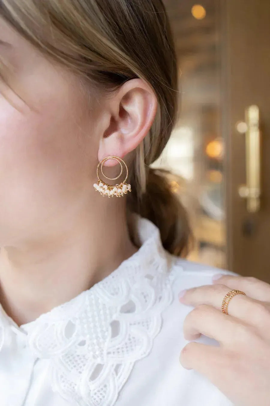 MINI GROSEILLES BO-BO / Earrings-Les Petites Pampilles