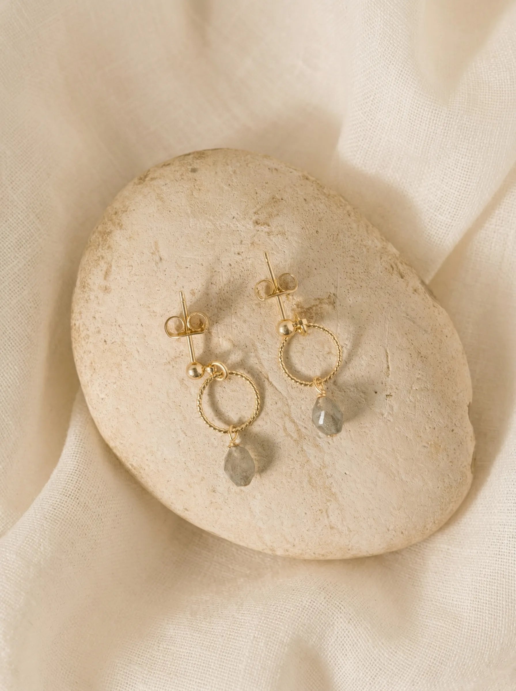 NEBULE MINI BO-BO / Earrings-Les Petites Pampilles