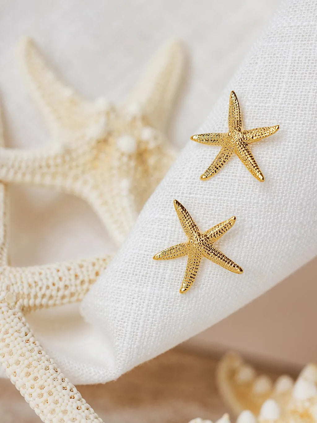 NERINAS BO-BO / Earrings- Bijoux dorés -Les Petites Pampilles