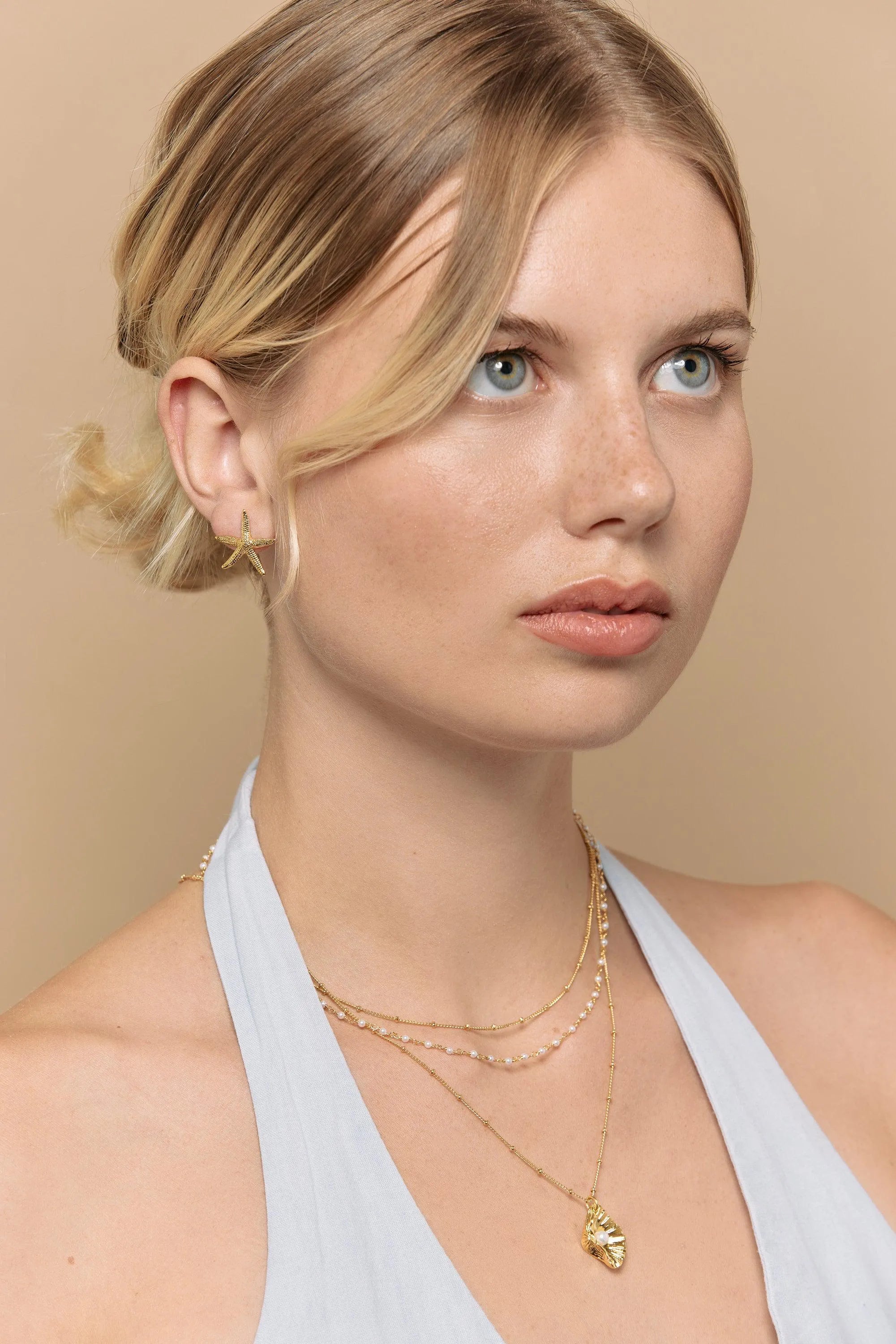 NERINAS BO-BO / Earrings- Bijoux dorés -Les Petites Pampilles