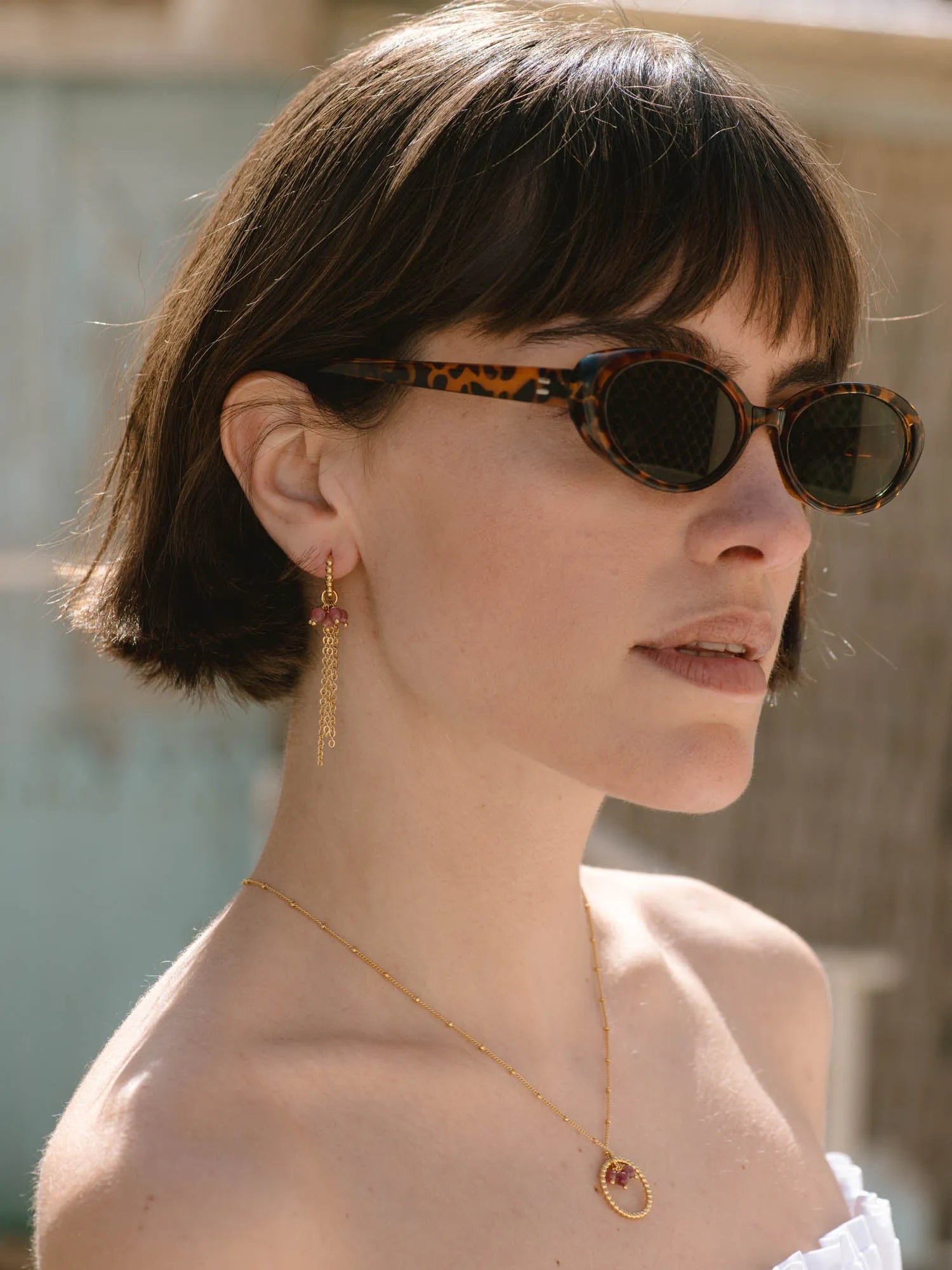 OREANE BO ROSE-BO / Earrings-Les Petites Pampilles