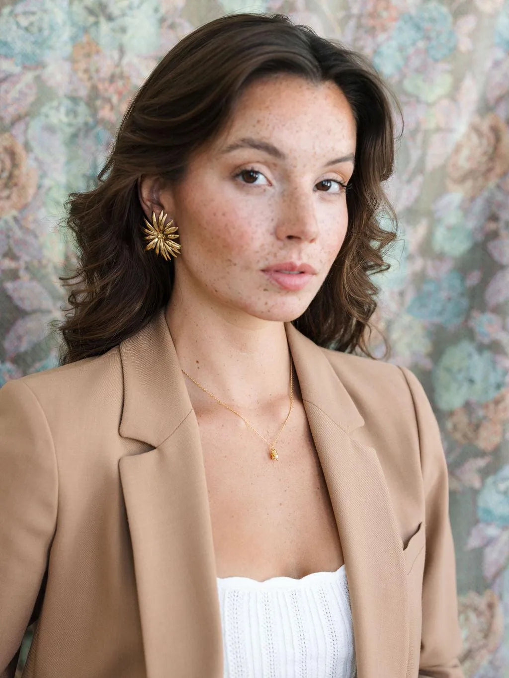 PALOMA BO-BO / Earrings- Bijoux dorés -Les Petites Pampilles