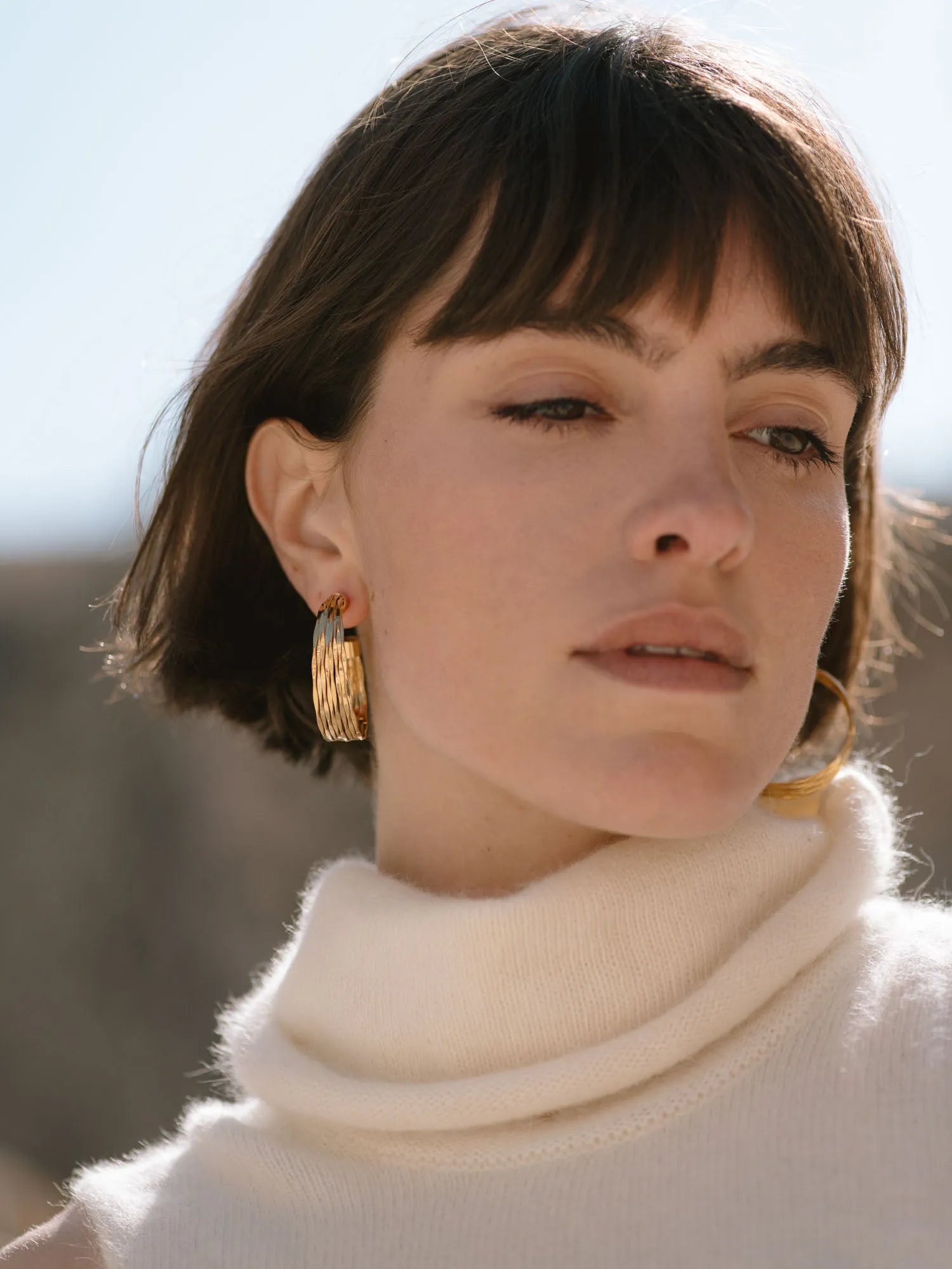 POLINA CREOLES-BO / Earrings-Les Petites Pampilles