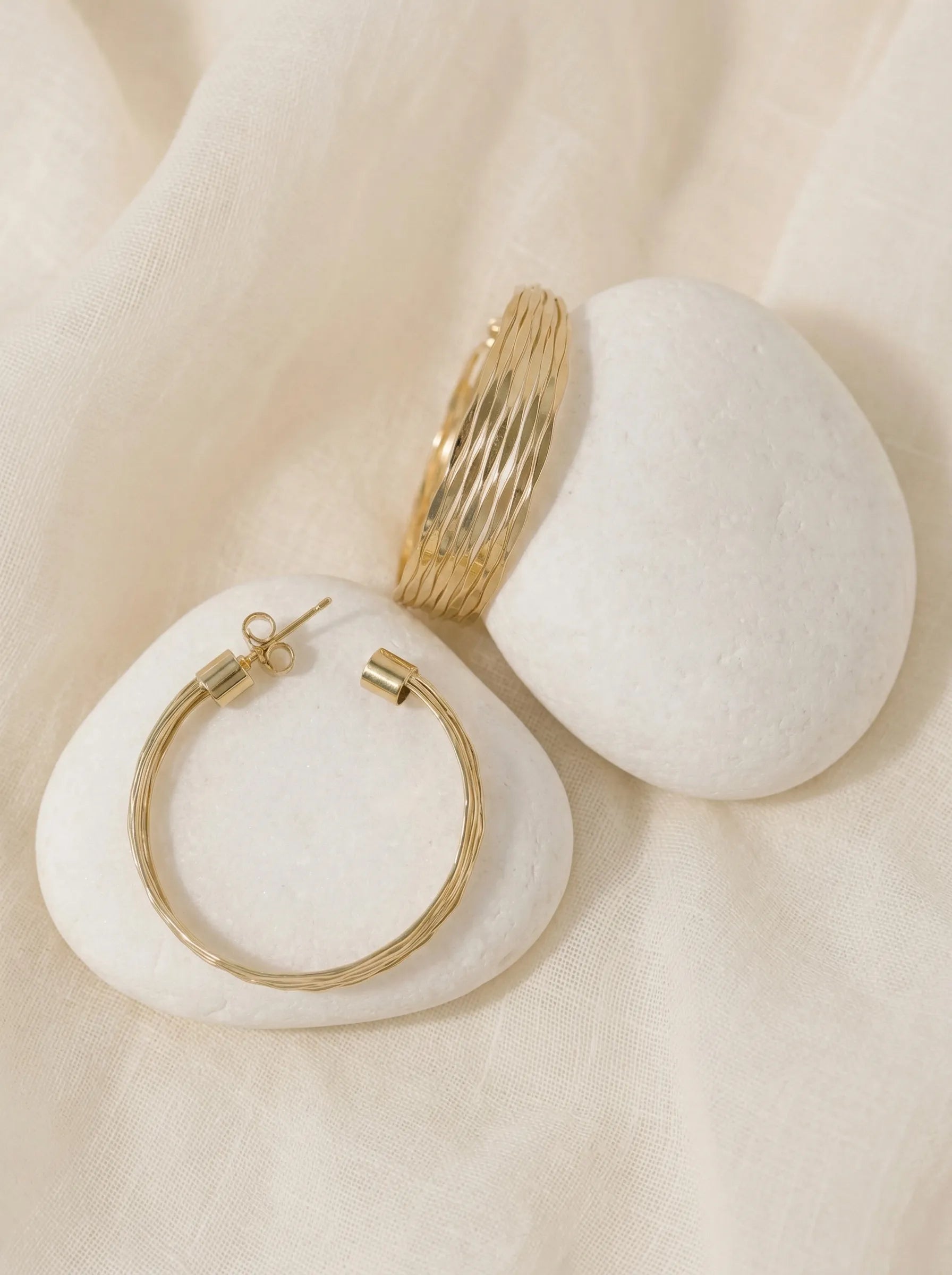 POLINA CREOLES-BO / Earrings-Les Petites Pampilles