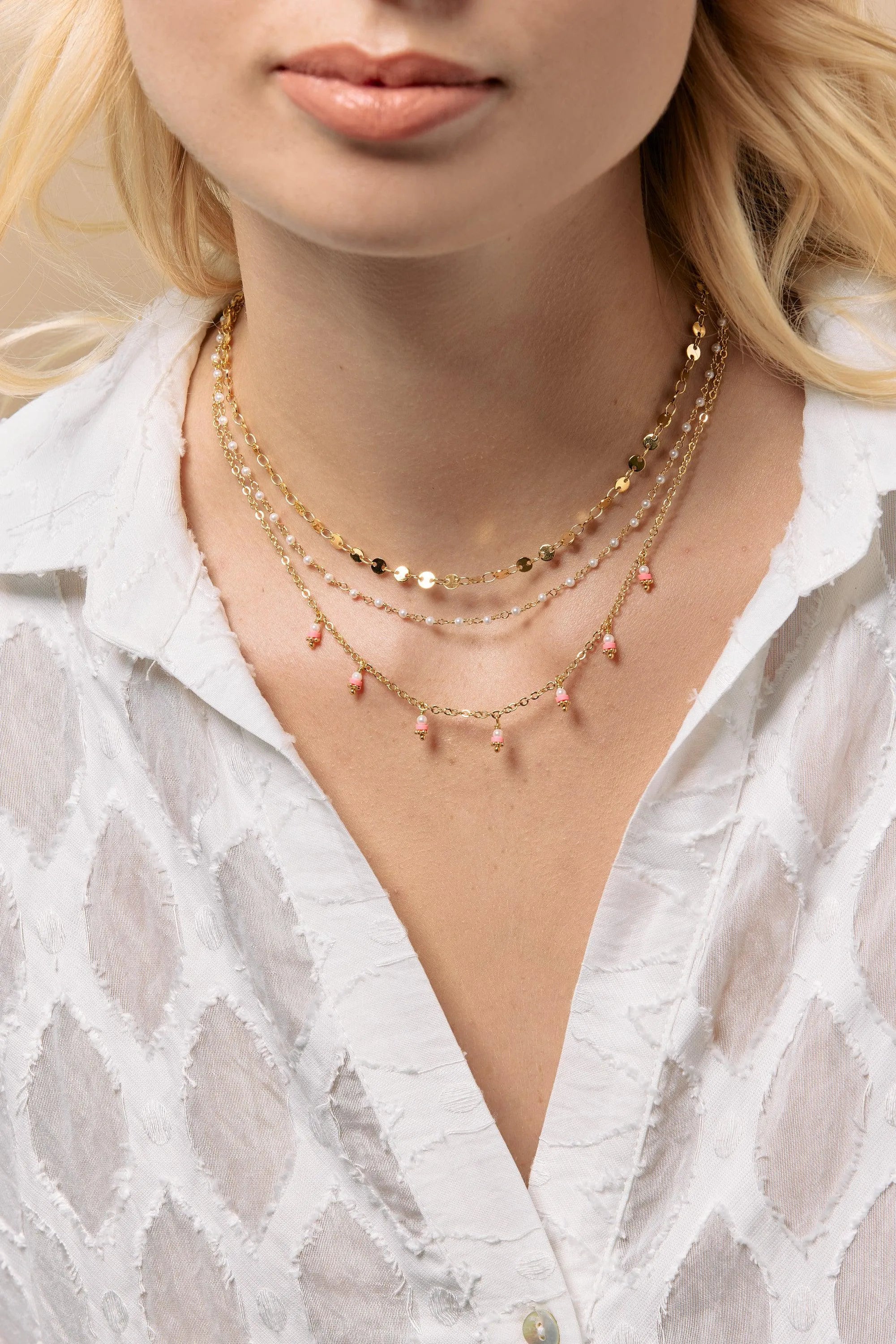 POPPY CO-Colliers / Necklaces- Bijoux dorés -Les Petites Pampilles