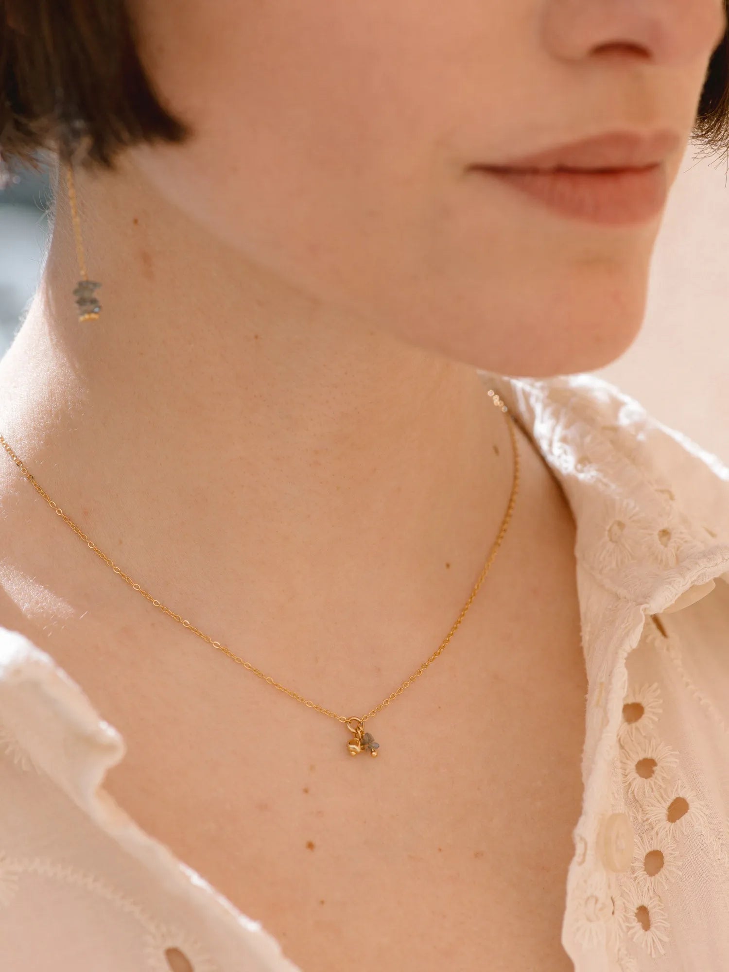 PUCEA CO GRIS-Colliers / Necklaces-Les Petites Pampilles