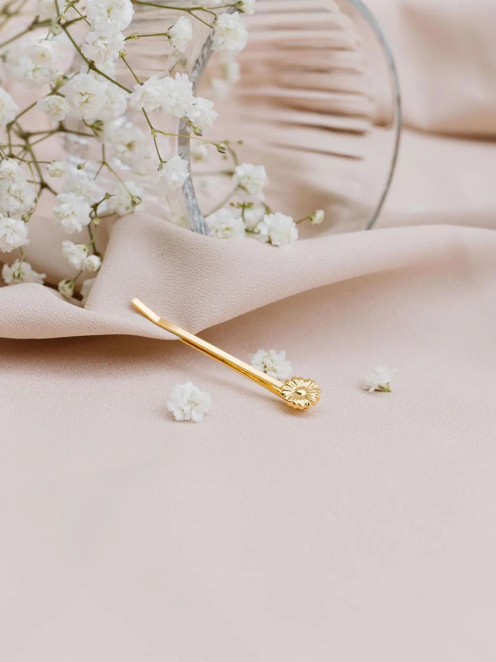 SAELLE BARRETTE-Doré-Les Petites Pampilles