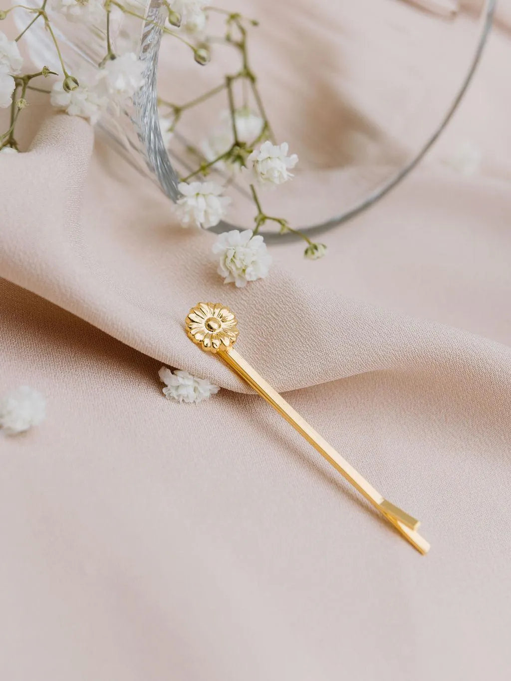 SAELLE BARRETTE-Doré-Les Petites Pampilles