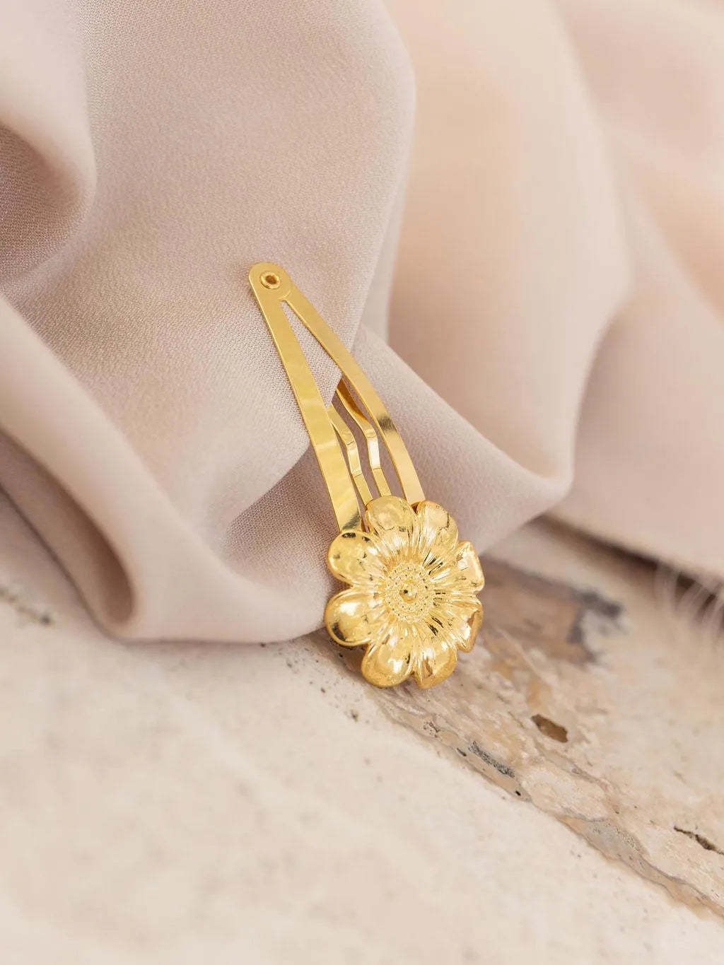 SHIRLEY BARRETTE T2-Doré-Les Petites Pampilles