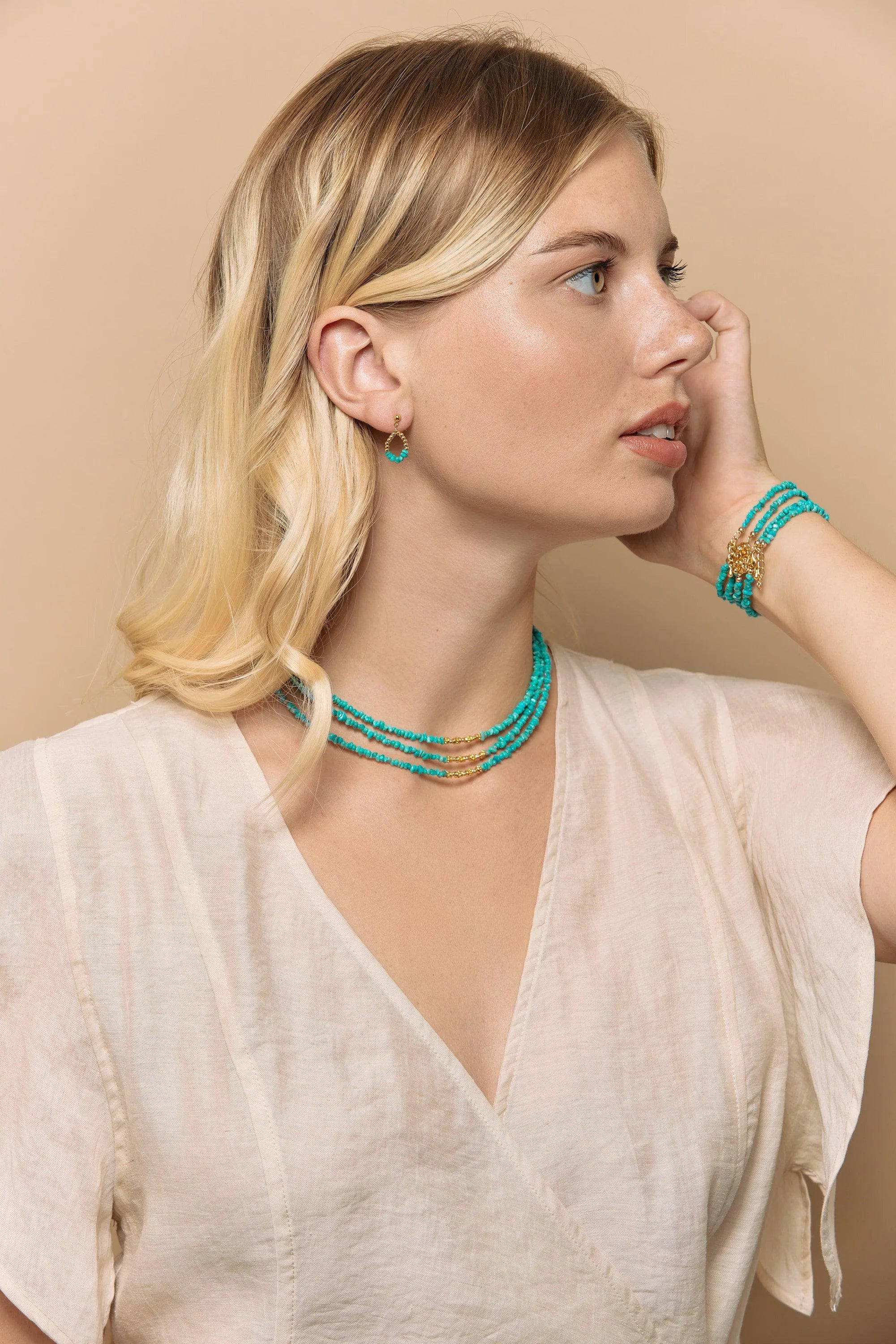 SILOE CO-Colliers / Necklaces- Bijoux dorés -Les Petites Pampilles