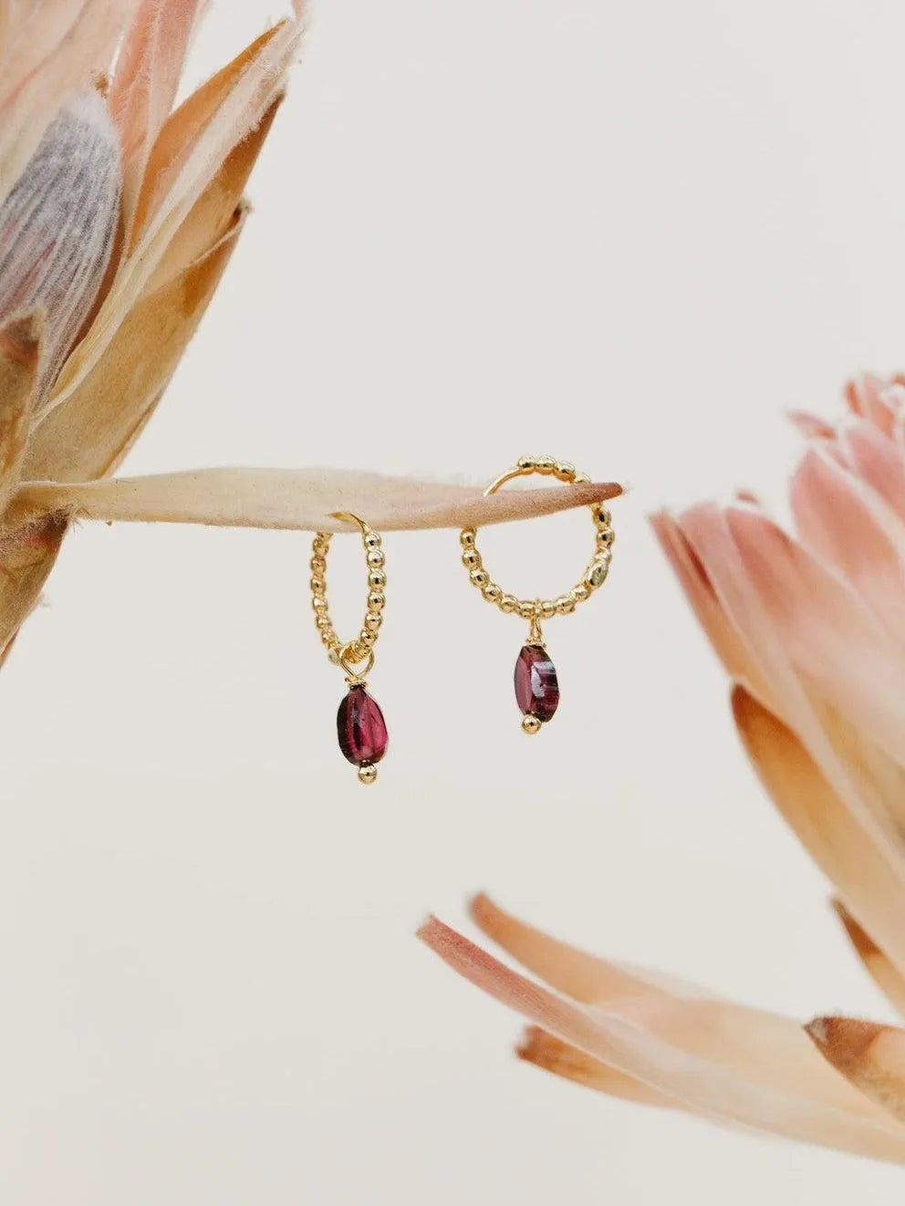 SOSSO BO-BO / Earrings- Bijoux dorés -Les Petites Pampilles