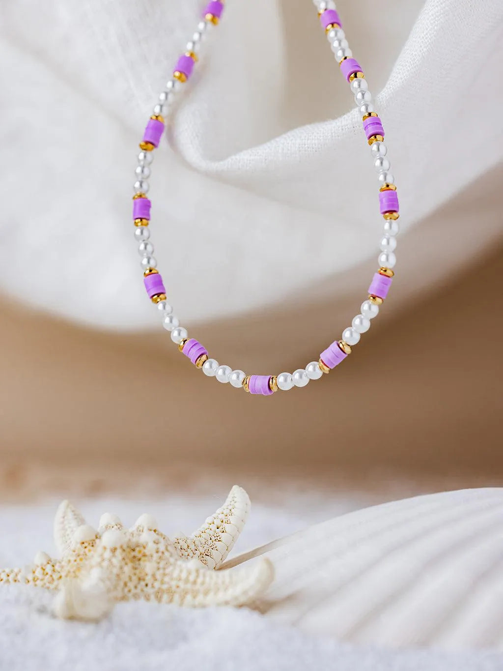 SUMMERPEARL CO-Colliers / Necklaces- Bijoux dorés -Les Petites Pampilles