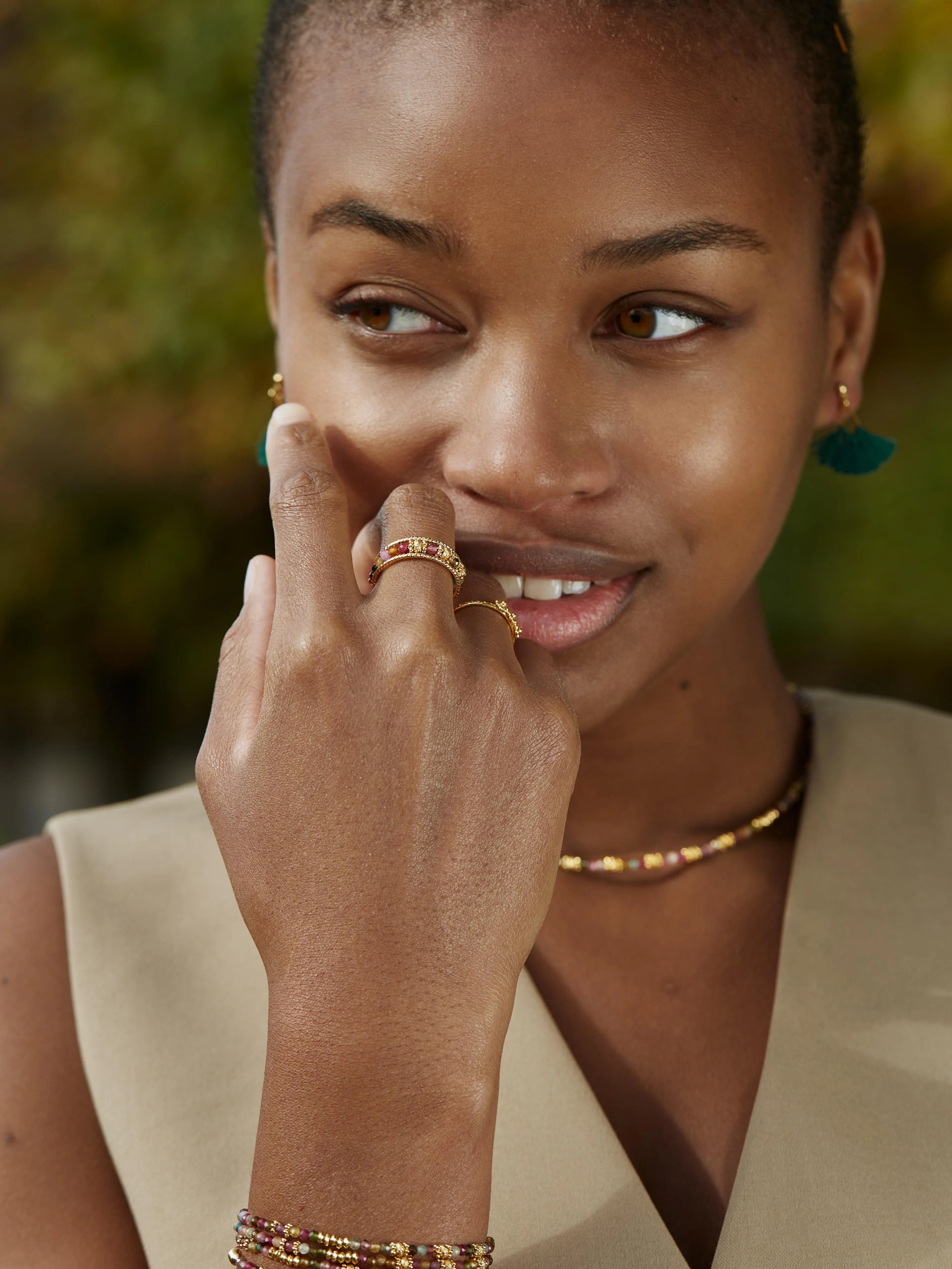 SVEN BR-Bracelets- Bijoux dorés -Les Petites Pampilles