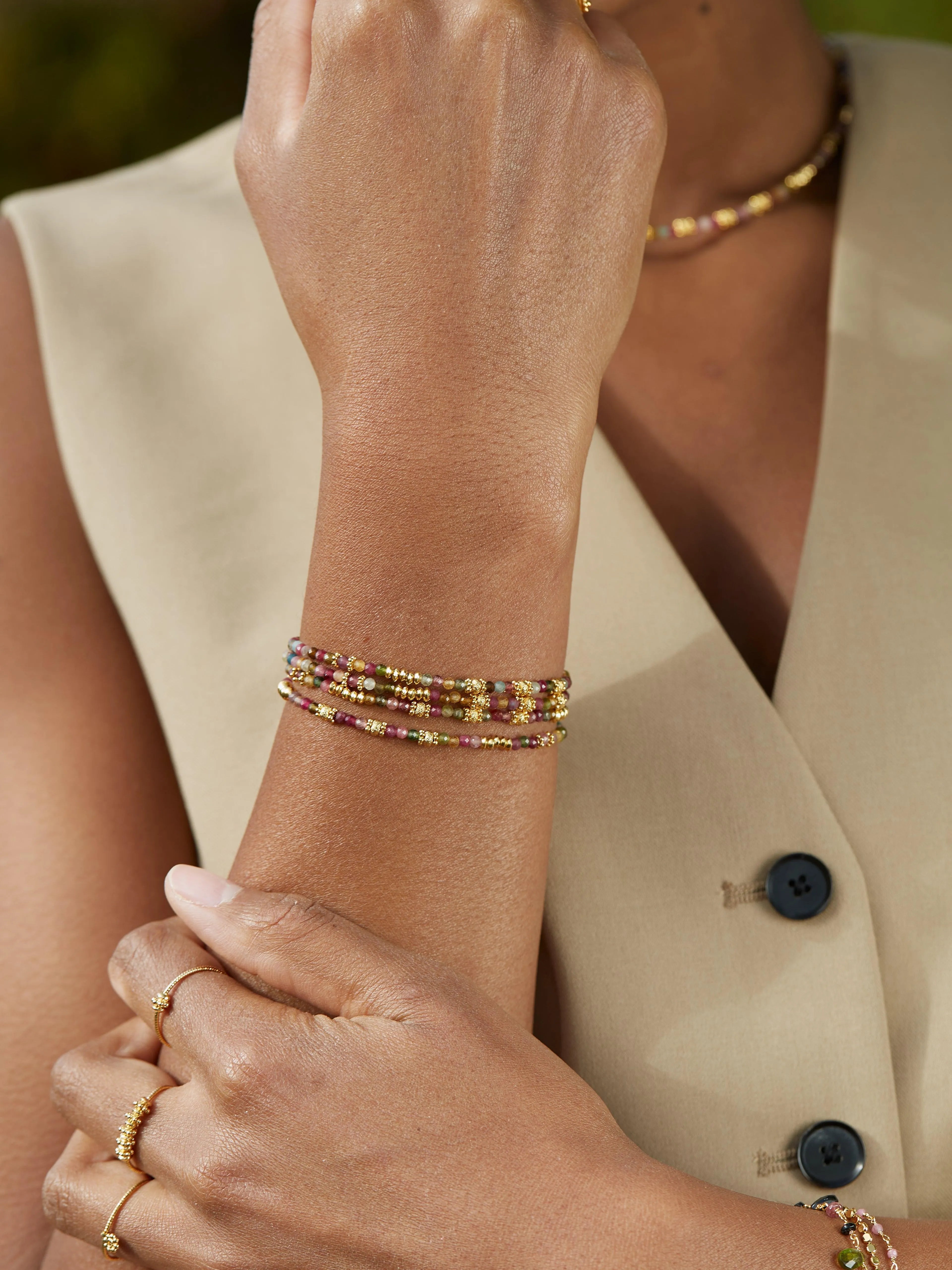 SVEN BR-Bracelets- Bijoux dorés -Les Petites Pampilles