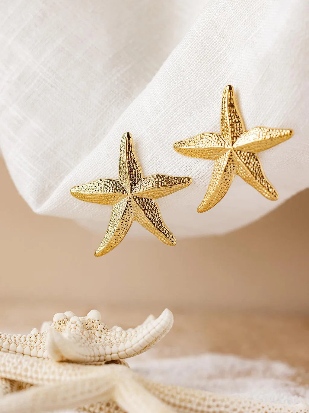 TALLULAH BO-BO / Earrings- Bijoux dorés -Les Petites Pampilles