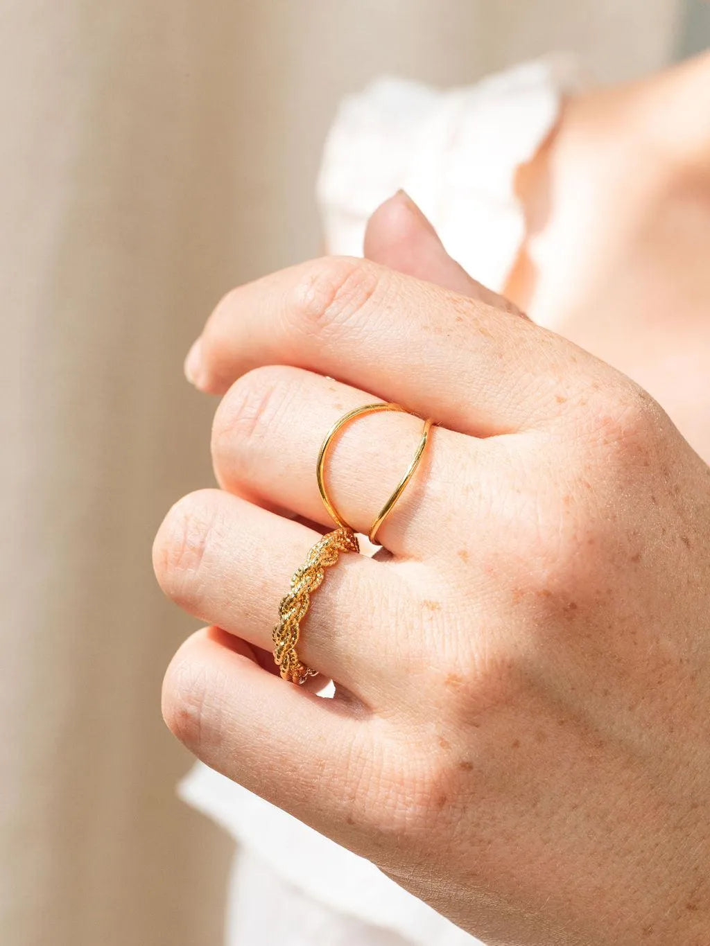 TORSADE BA-Bagues / rings-Les Petites Pampilles