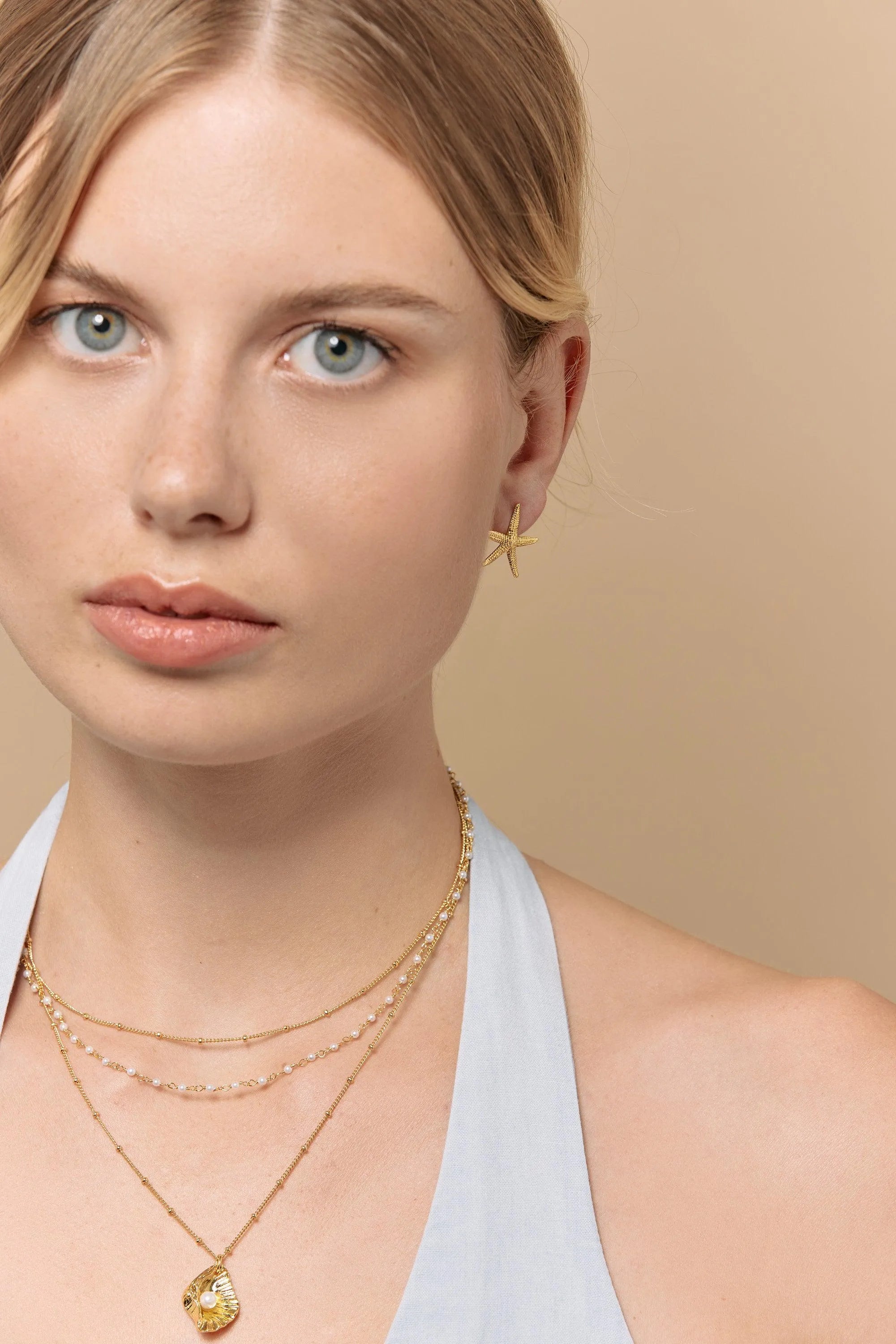 TRESOR CO-Colliers / Necklaces- Bijoux dorés -Les Petites Pampilles