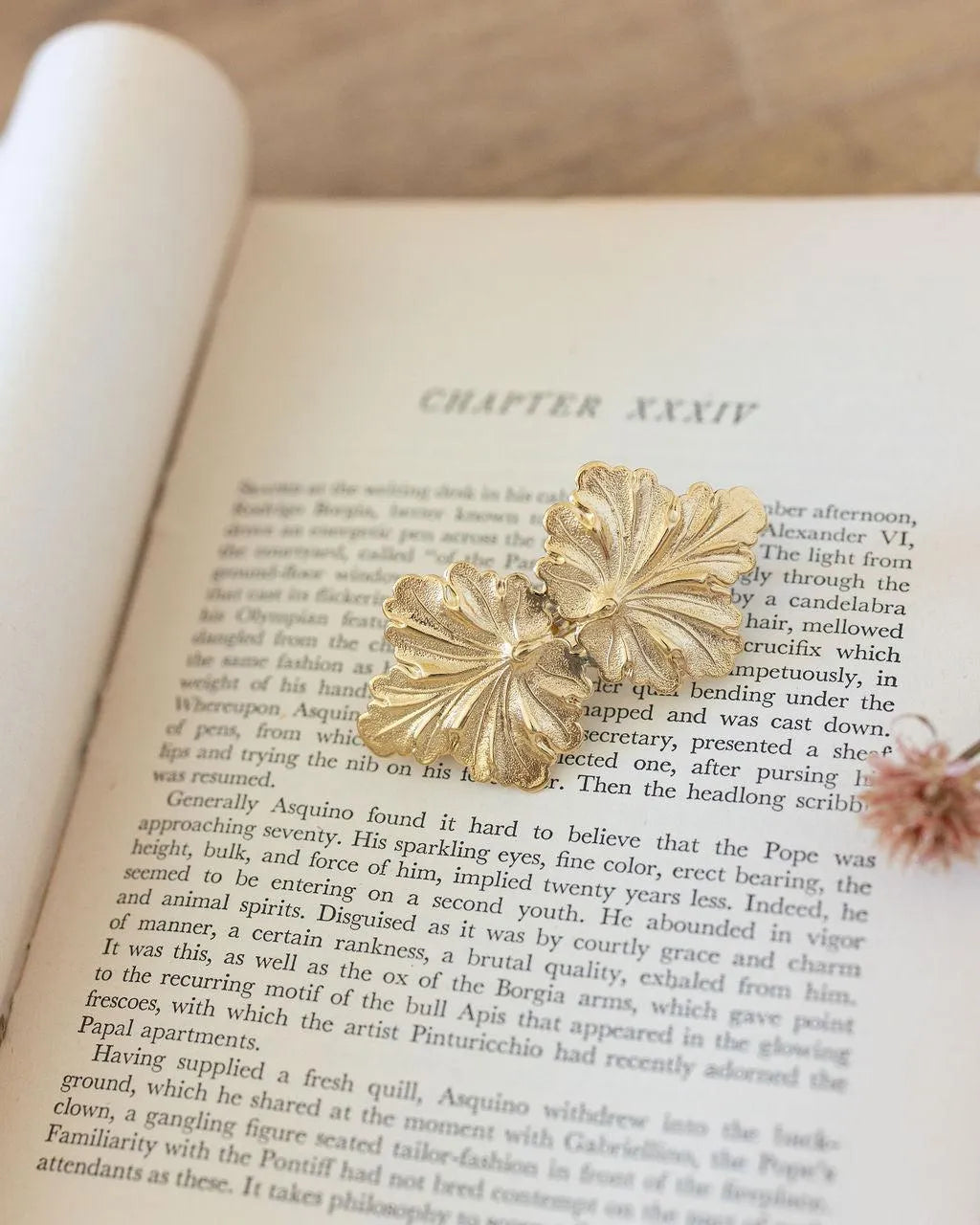 ULUA BARRETTE-Barrettes- Bijoux dorés -Les Petites Pampilles